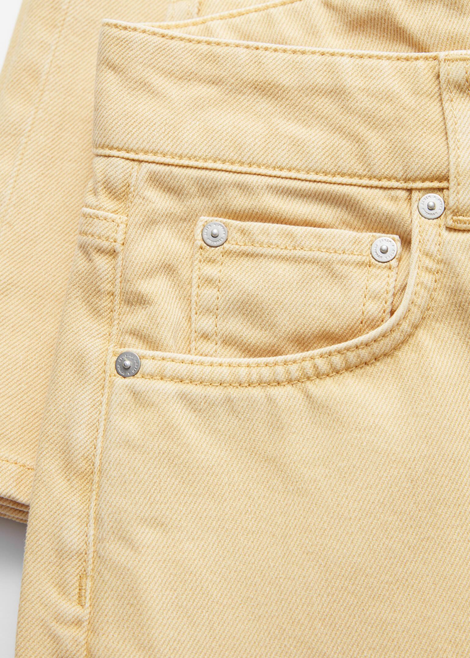 Jean large - Jaune clair/Vert kaki/Brun rouille/Beige/Noir - 3