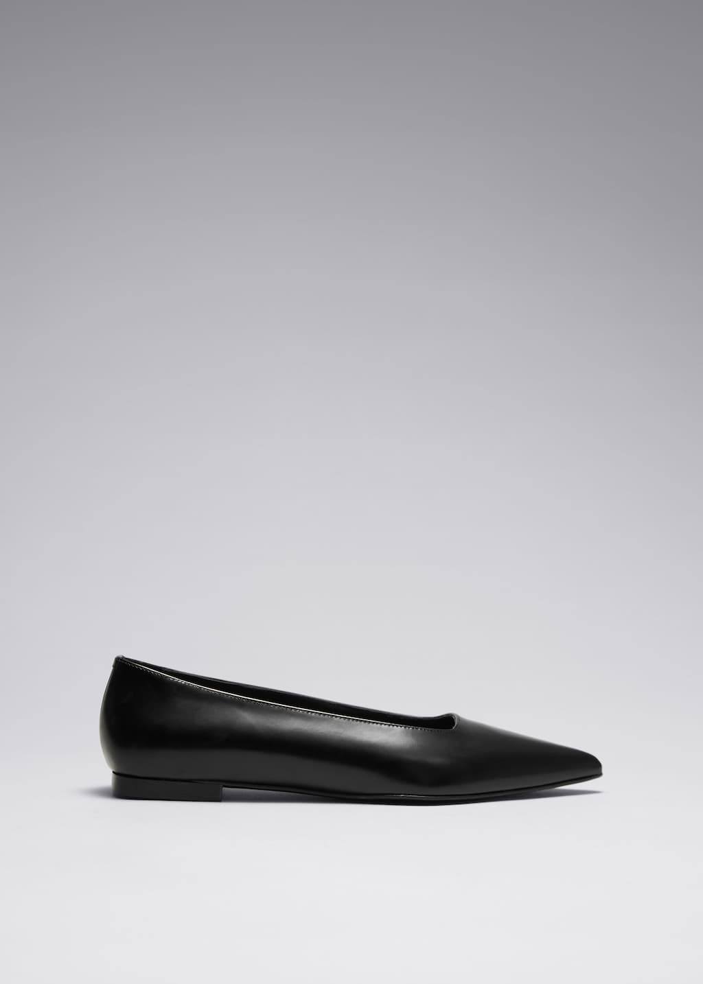 Point-Toe Ballet Flats