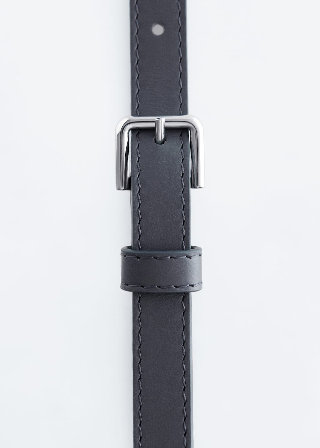 Image of Slim Leather Belt