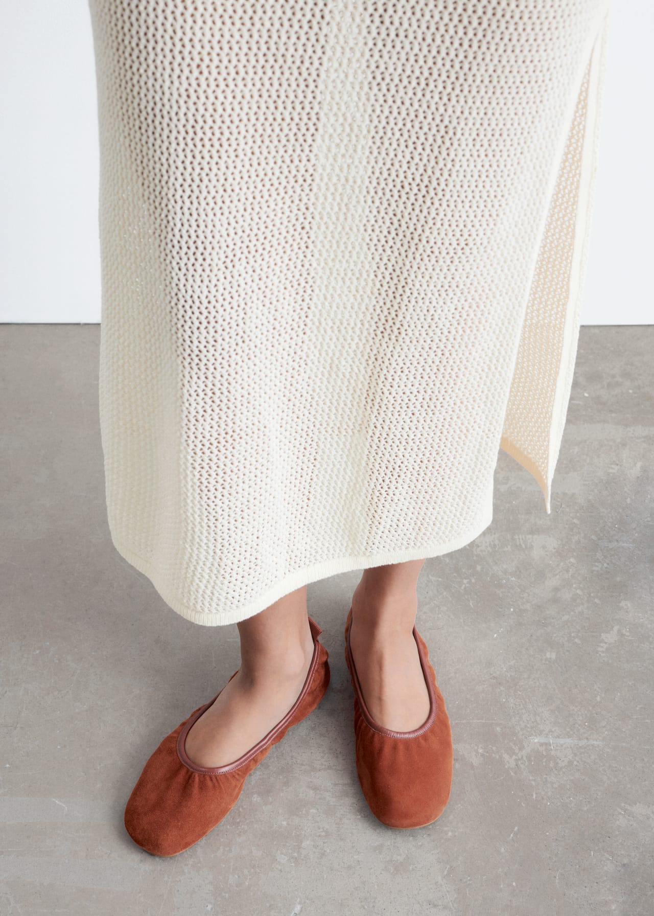 Women's Orange Ballet Flats | H&M GB