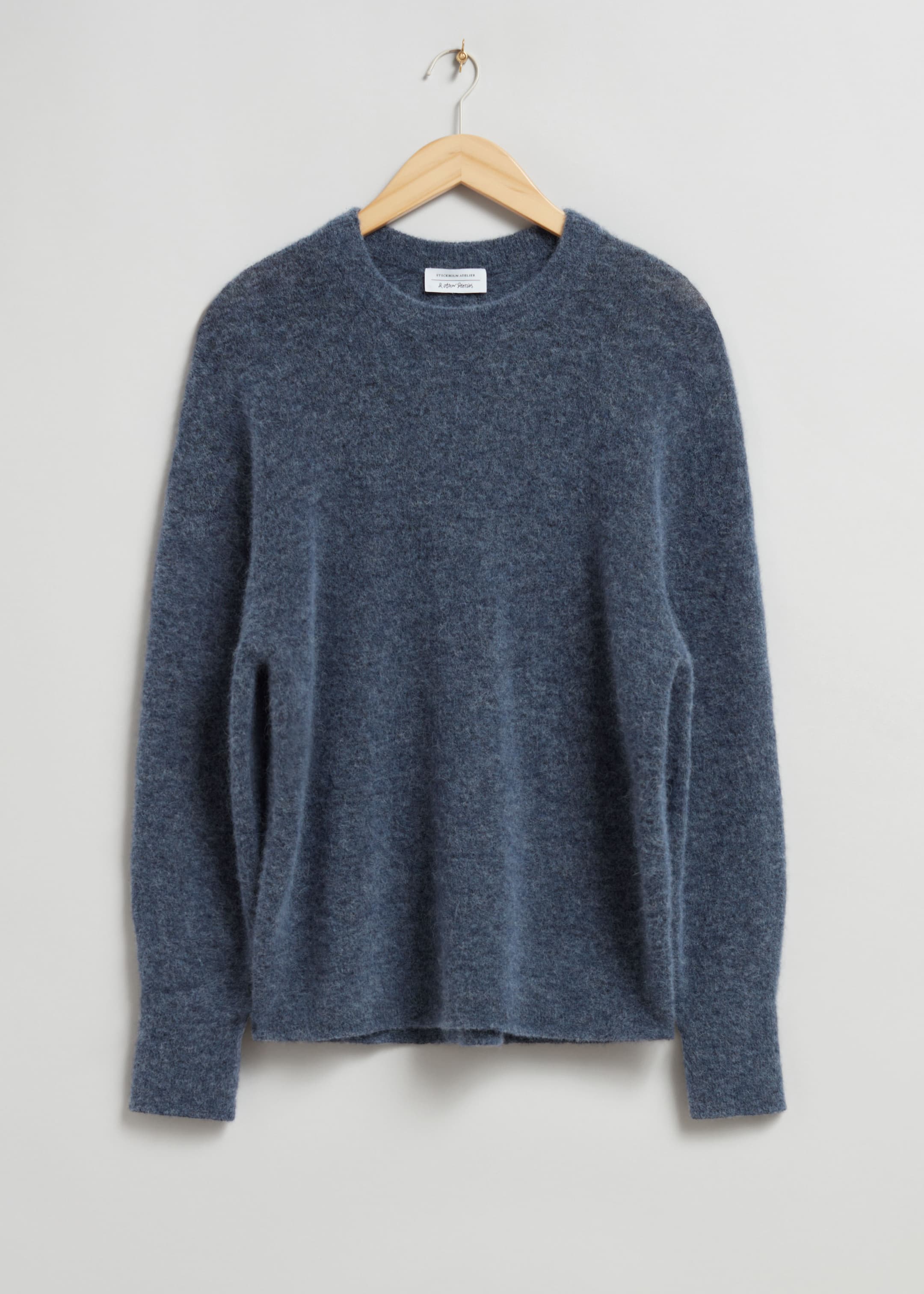 Ingrandisci l'immagine: Alpaca-Blend Knit Jumper - Dark Blue - DONNA | H&M CH 1