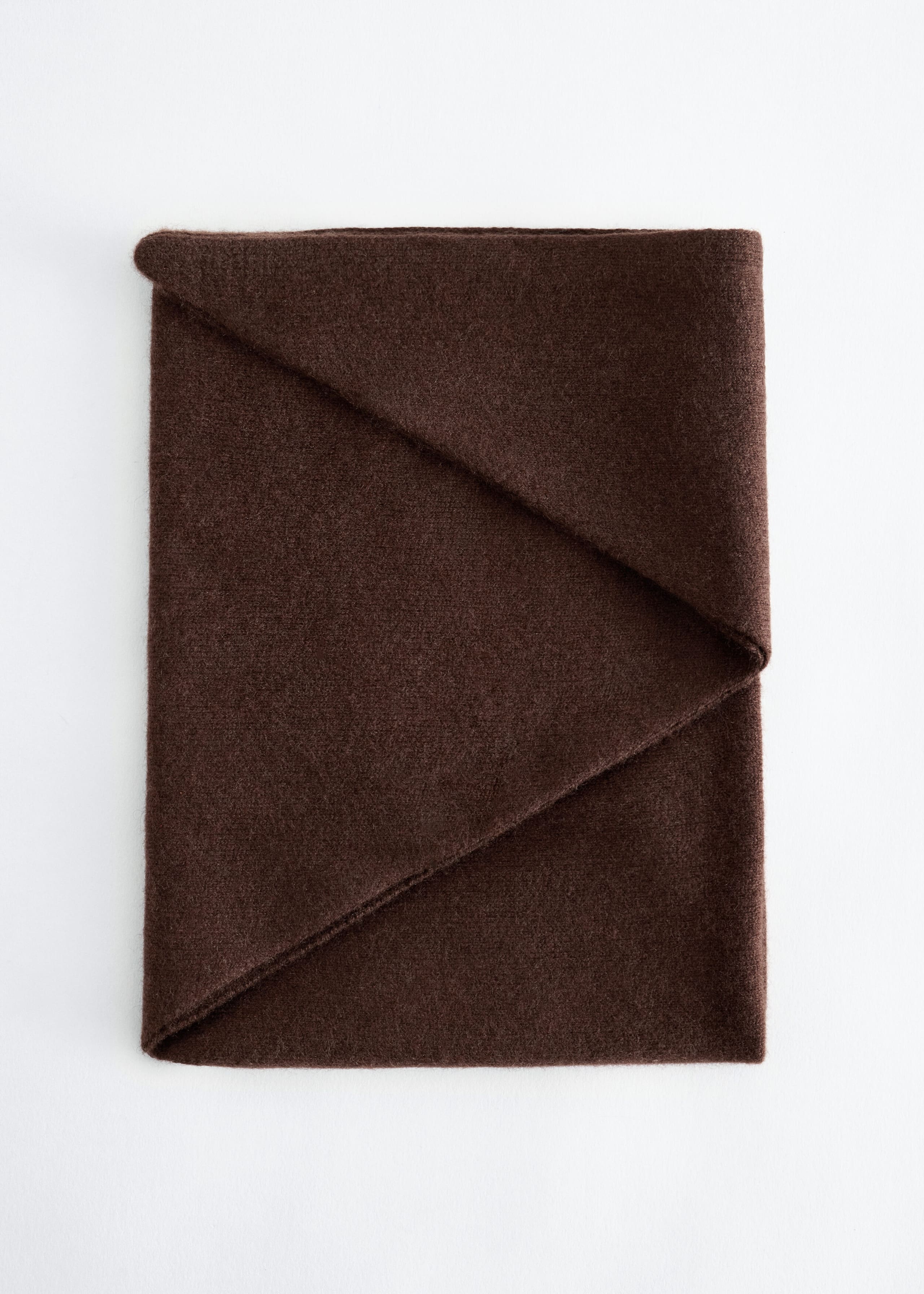 Cashmere Scarf - Dark Brown - Still Life