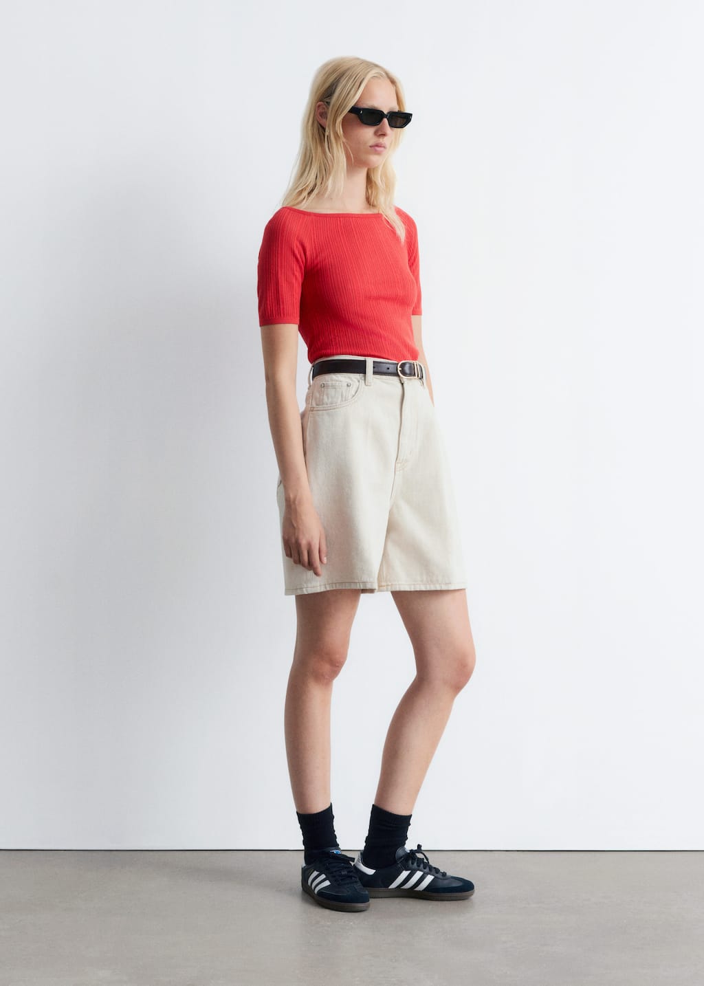 Image of Rib-KnitOff-ShoulderTop