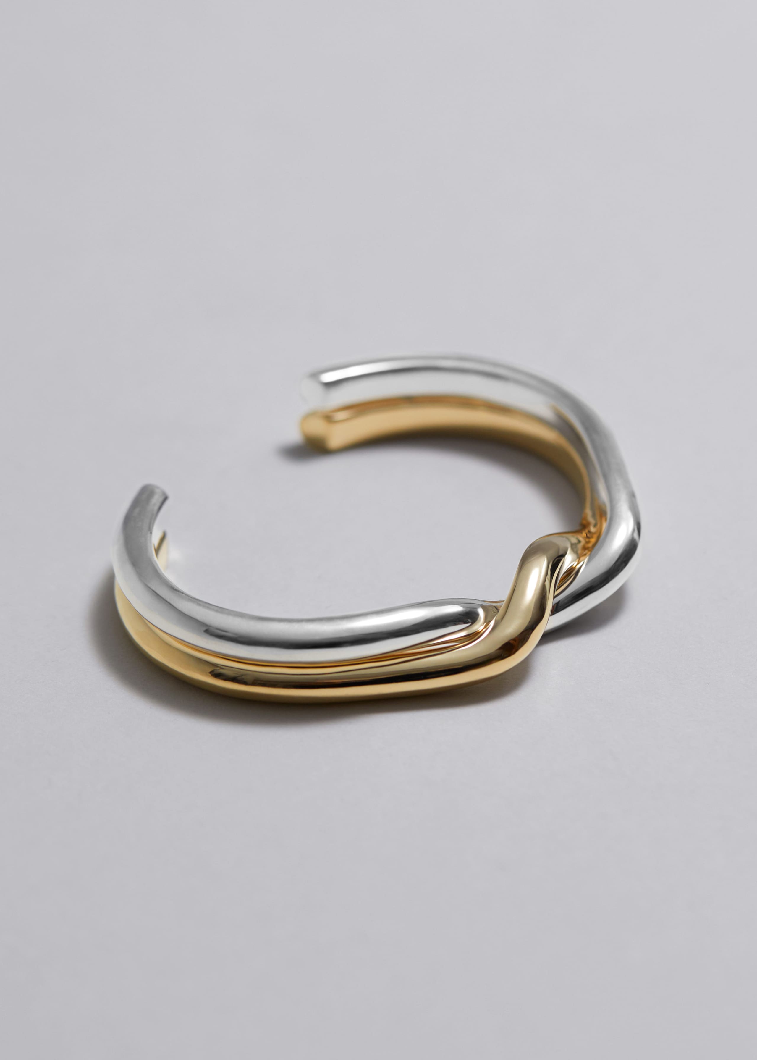 Twisted Cuff Bracelet - Gold/Silver - Still Life
