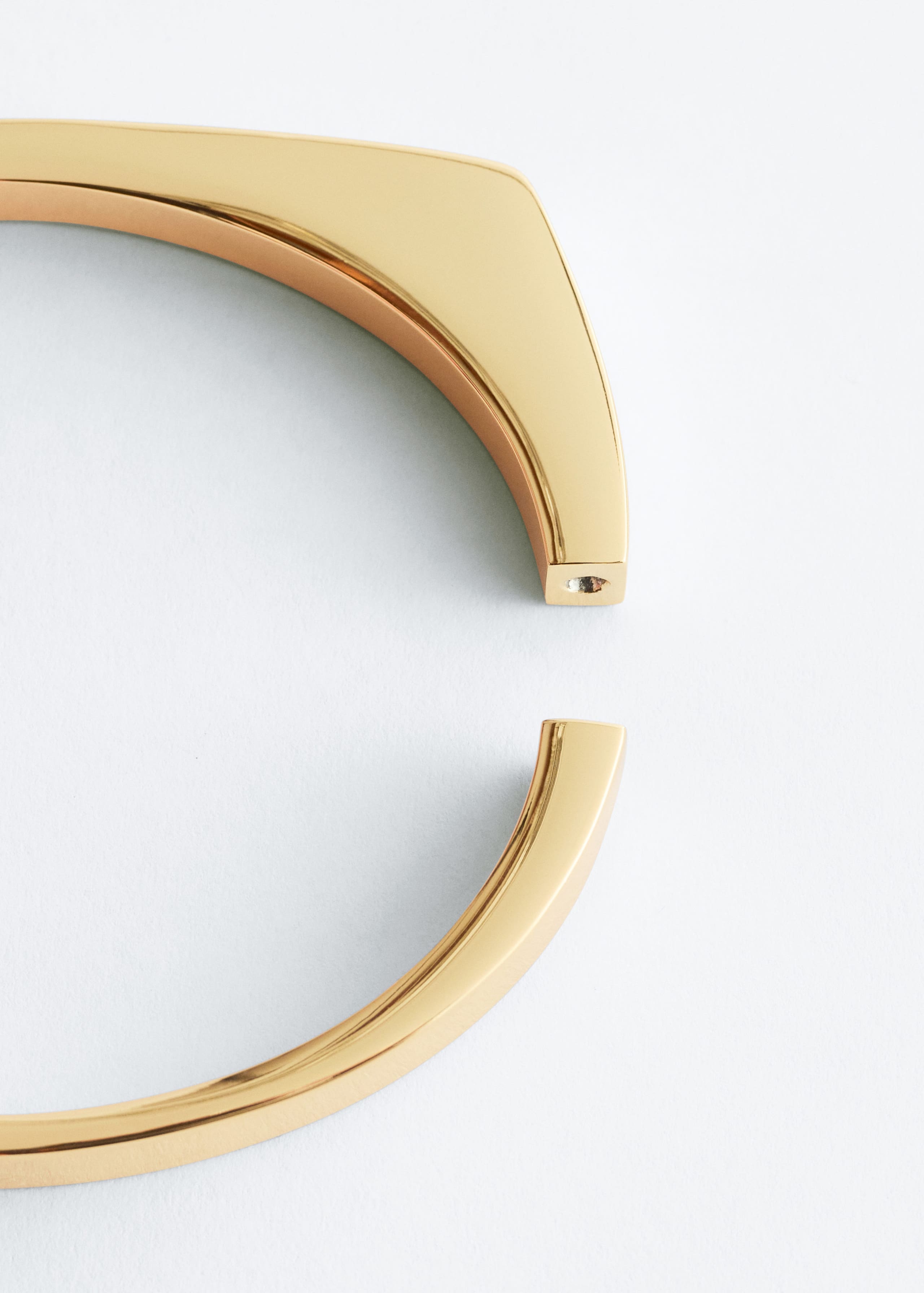 Angular Bangle Bracelet - Silver - Still Life