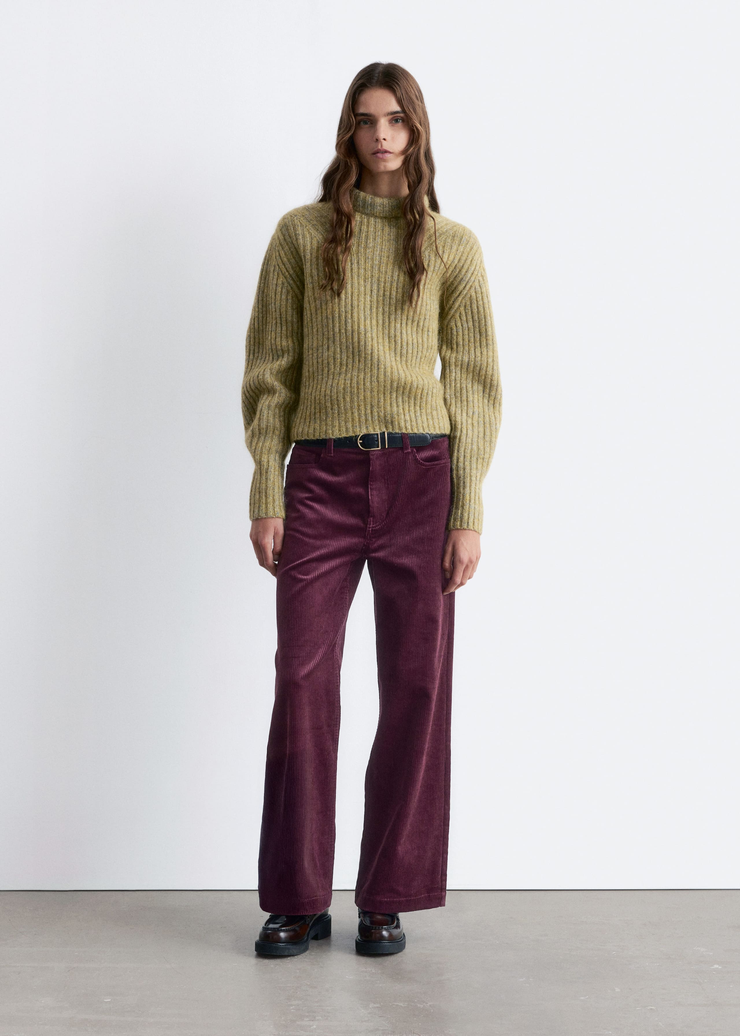 Image of Rib-Knit Jumper