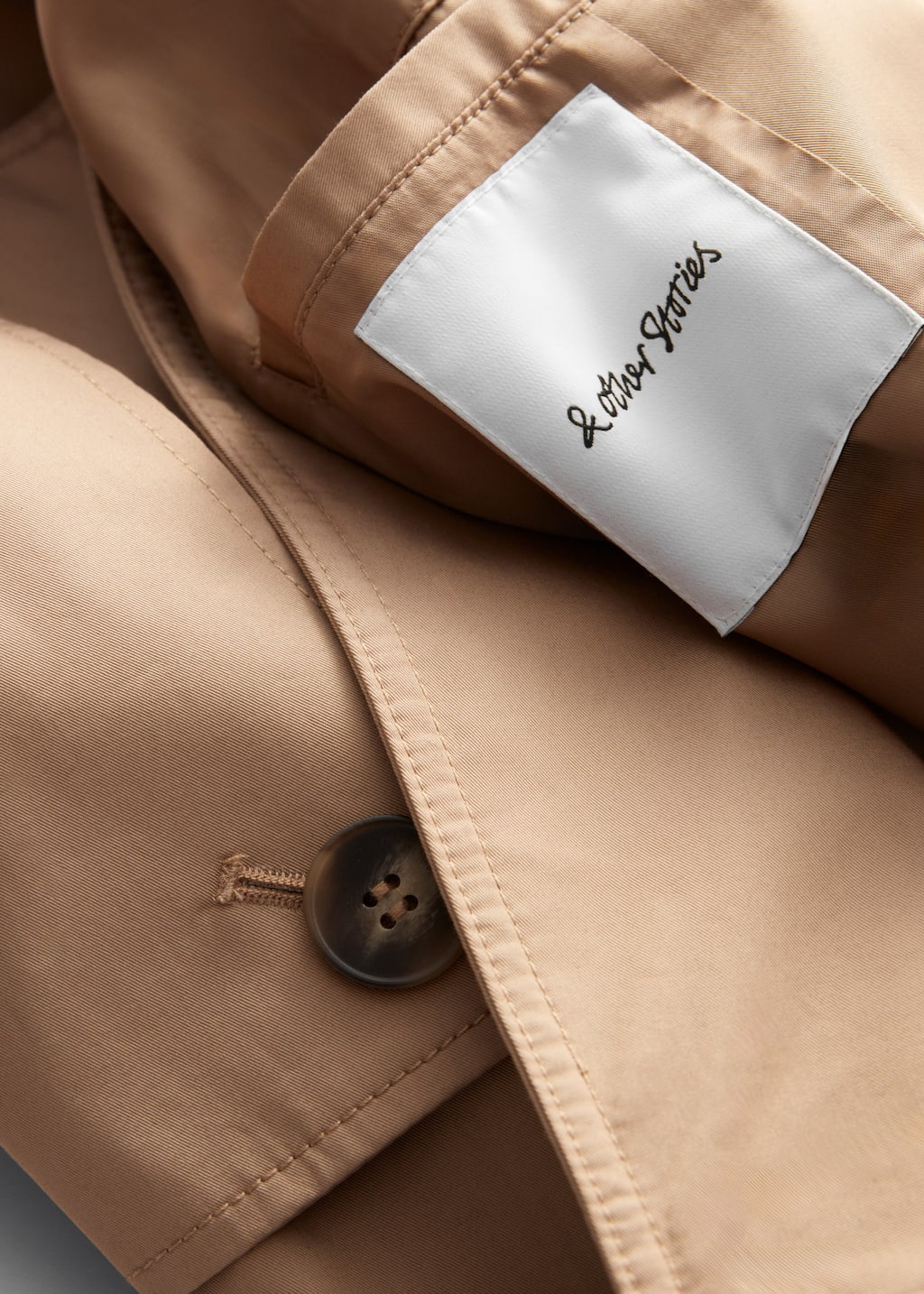 Image of Dubbelknäppt trenchcoat