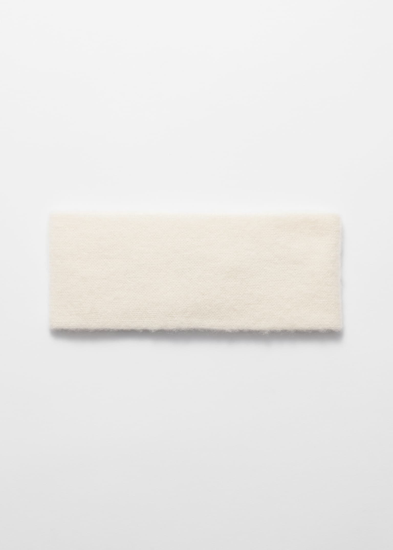 Cashmere Headband - Branco-poeira