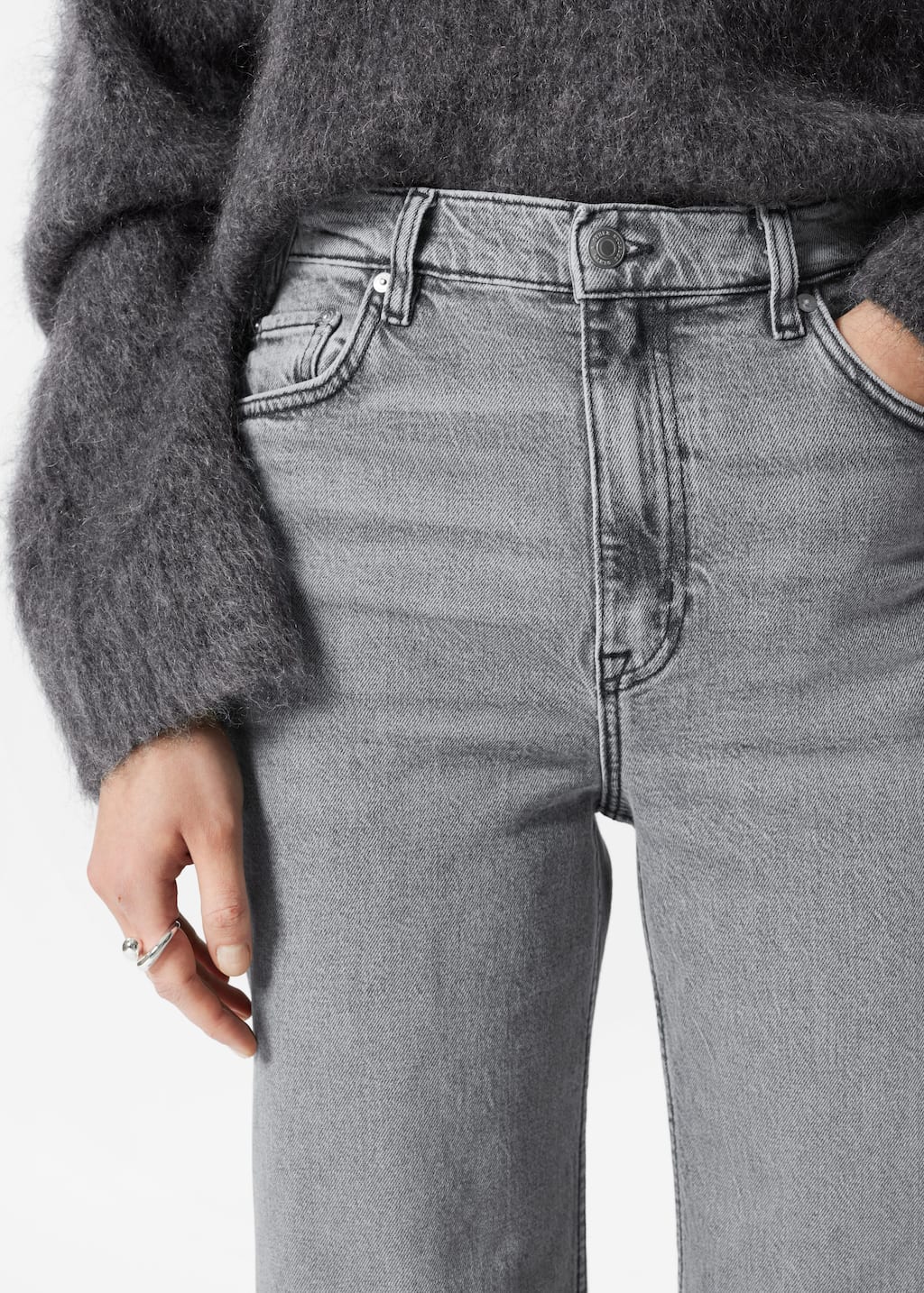 Image of Wide-Leg Jeans