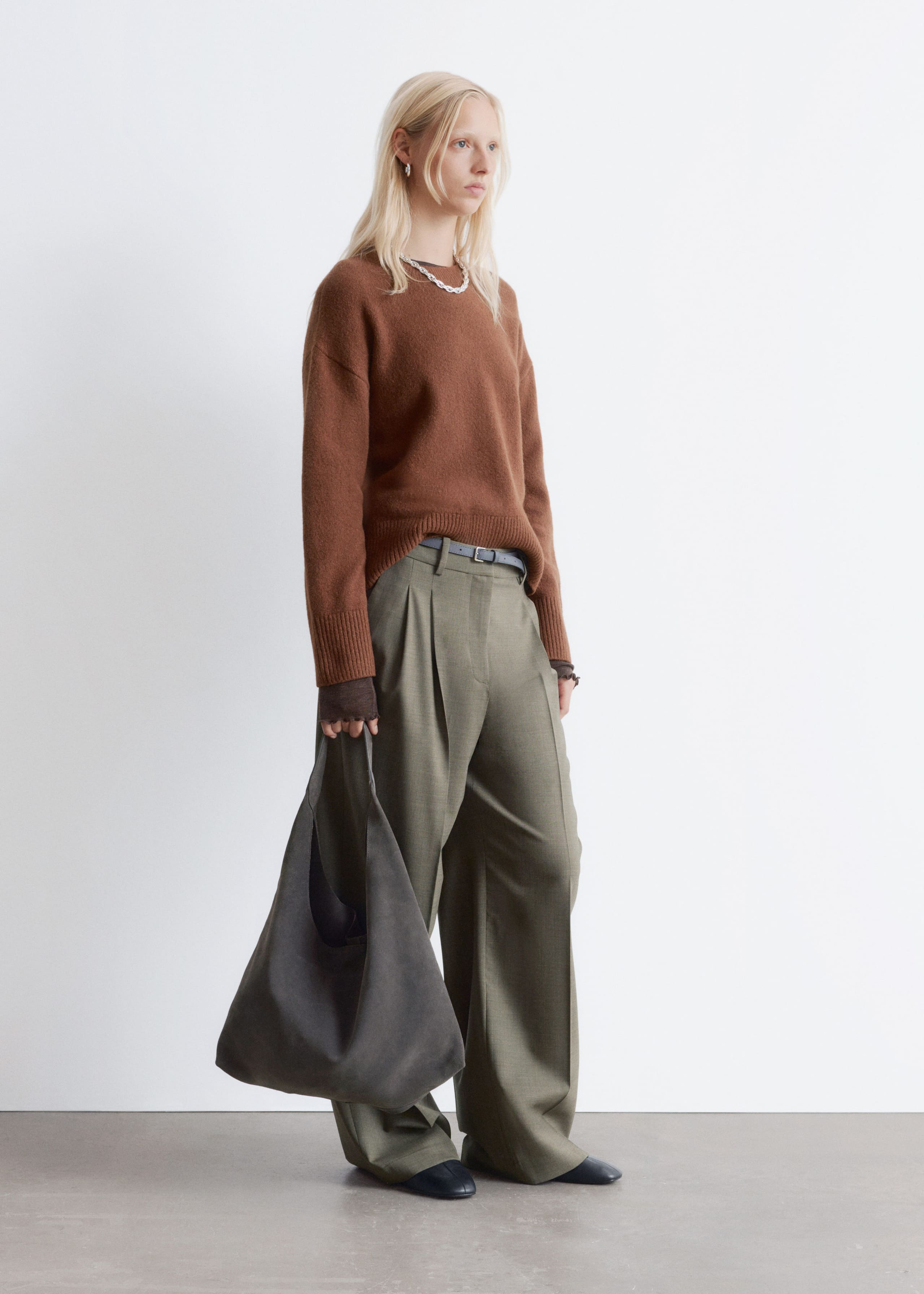 Image of Elegante Hose aus Wolle