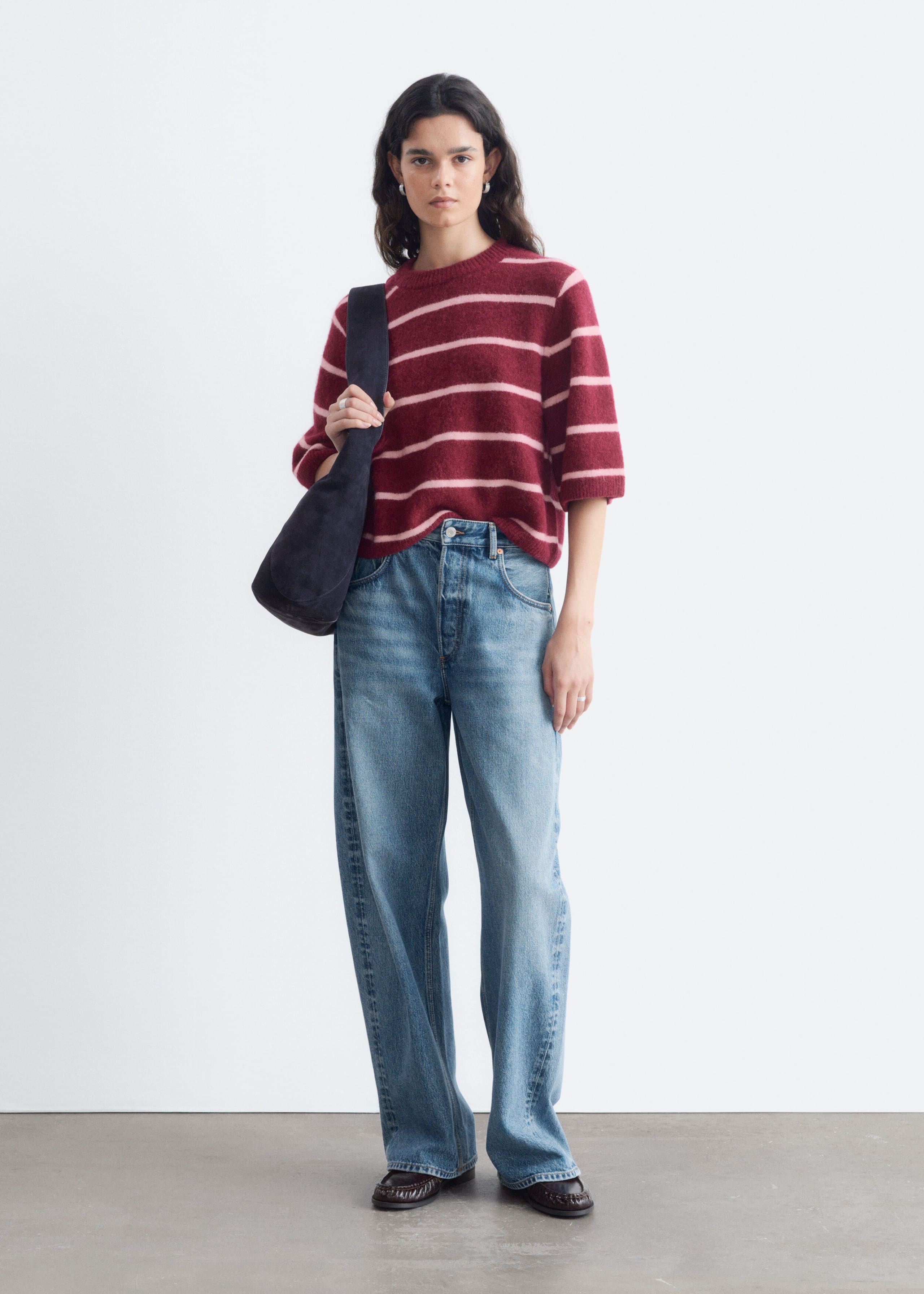 Alpaca-Blend Knitted T-Shirt - Chartreuse - Lookbook