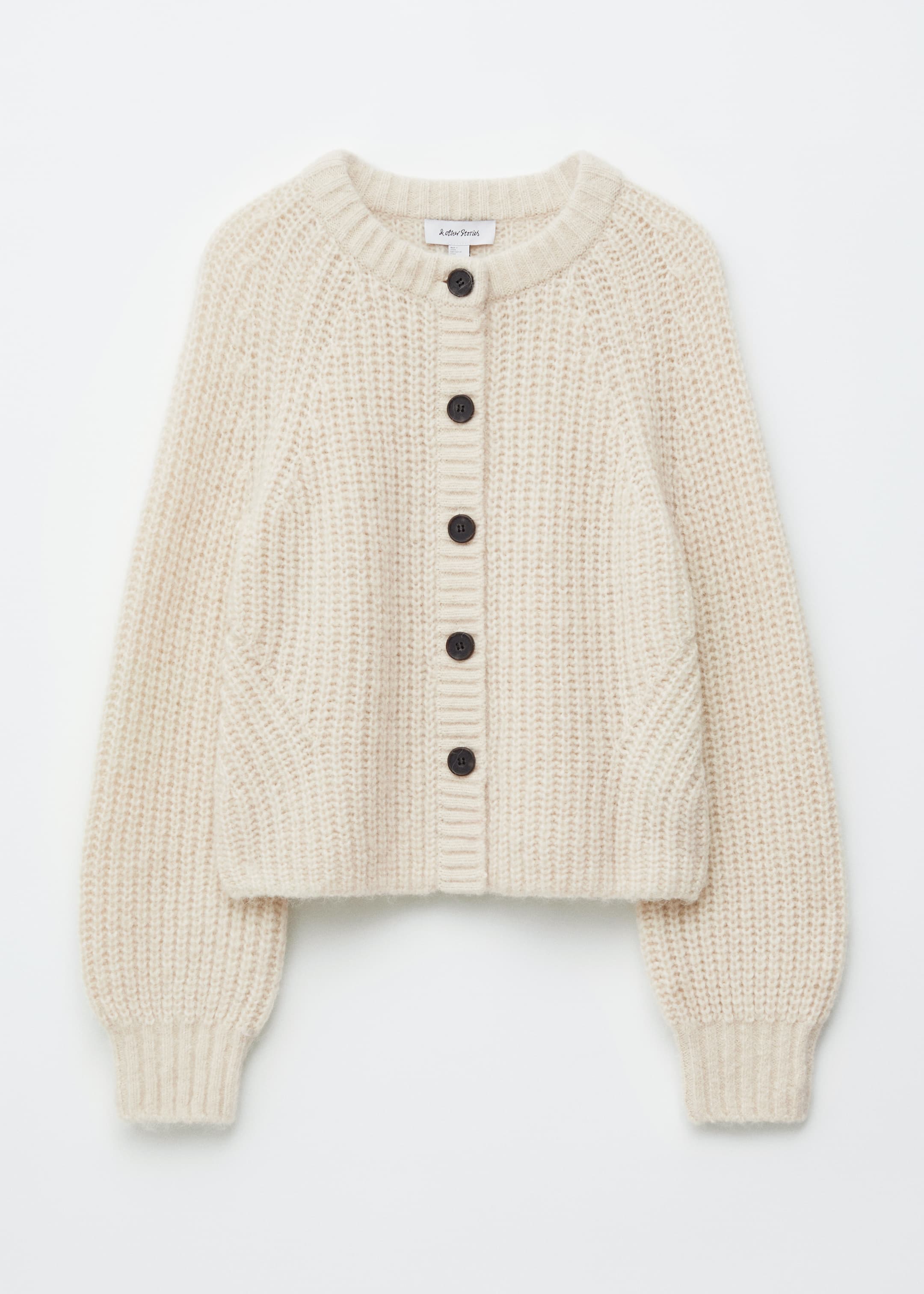 Grotere afbeelding bekijken: Vest met ballonmouwen - Crème - DAMES | H&M BE 6