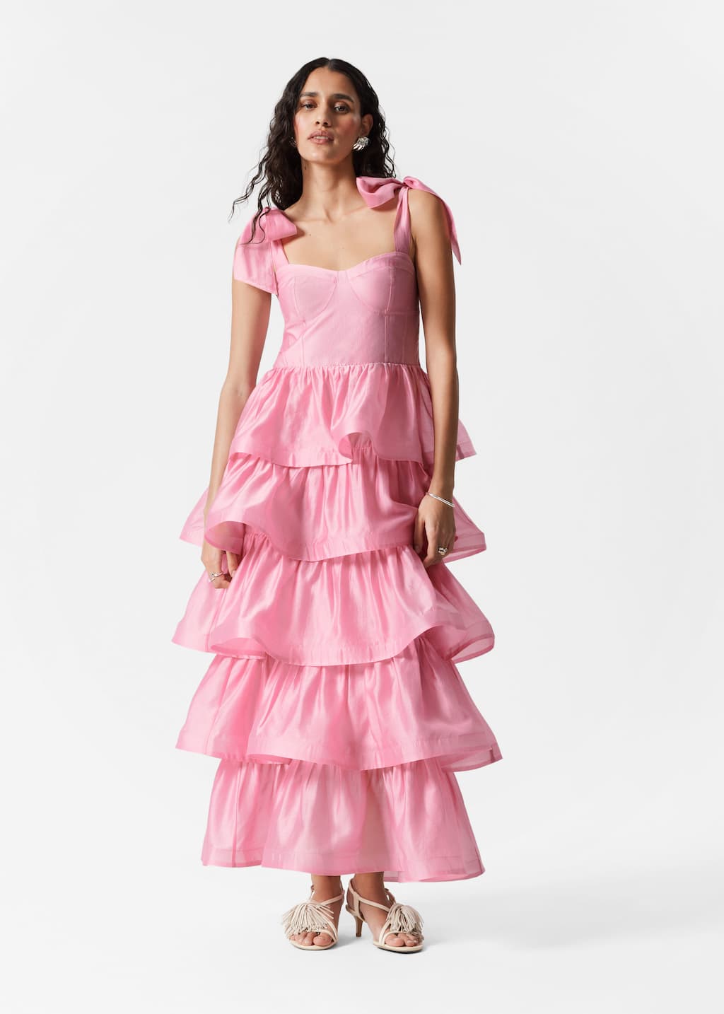 Image of Maxikleid mit Volants
