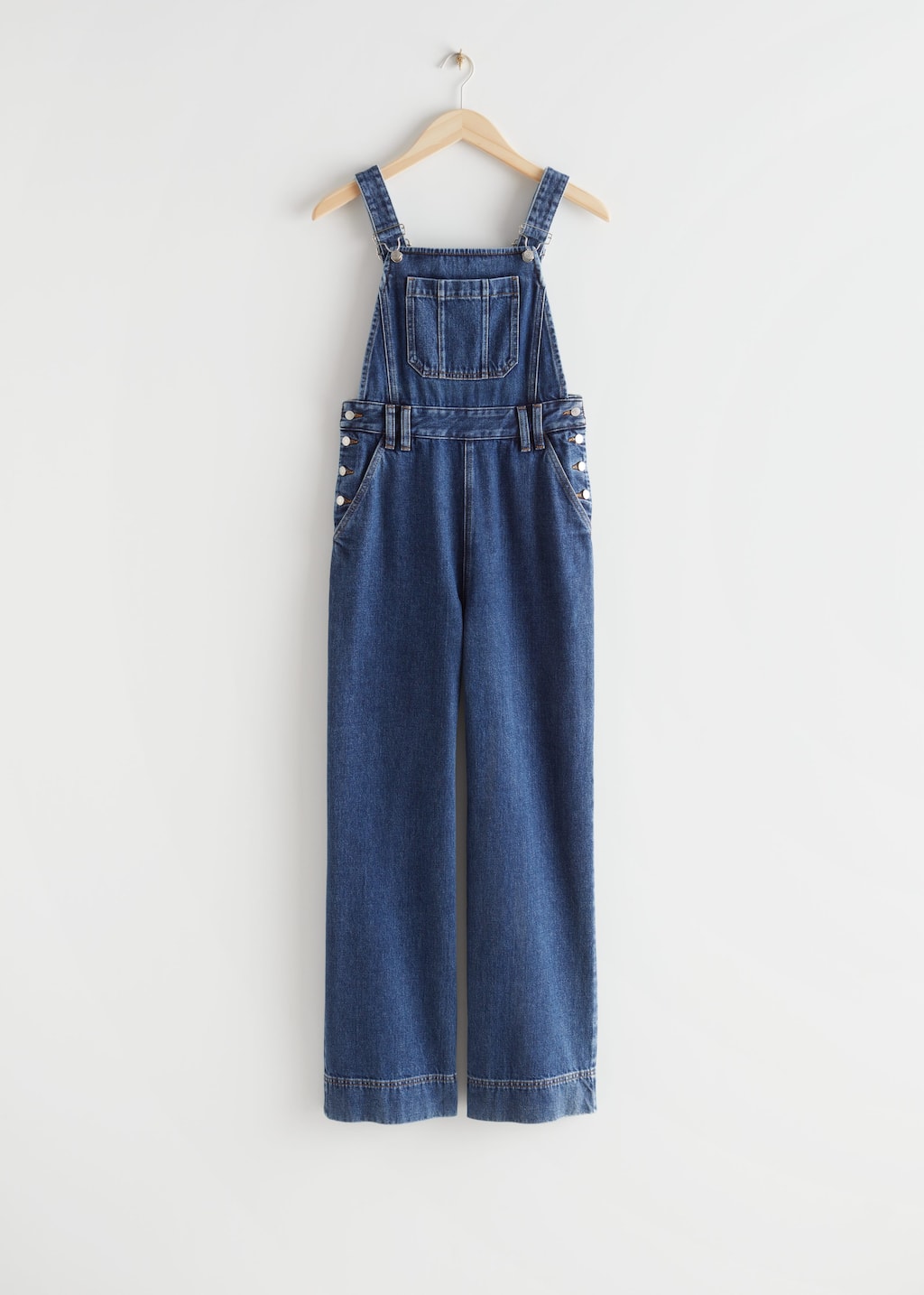 RelaxedDenimDungarees - Dark Blue - Natura morta