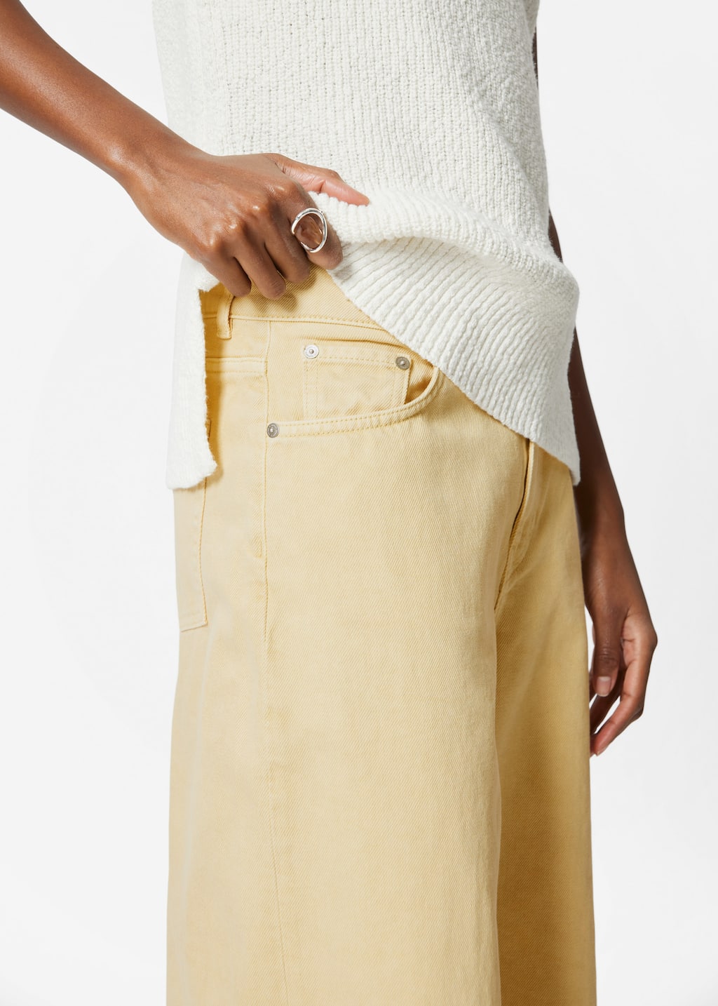 Image of Relaxed Wide-Leg Jeans