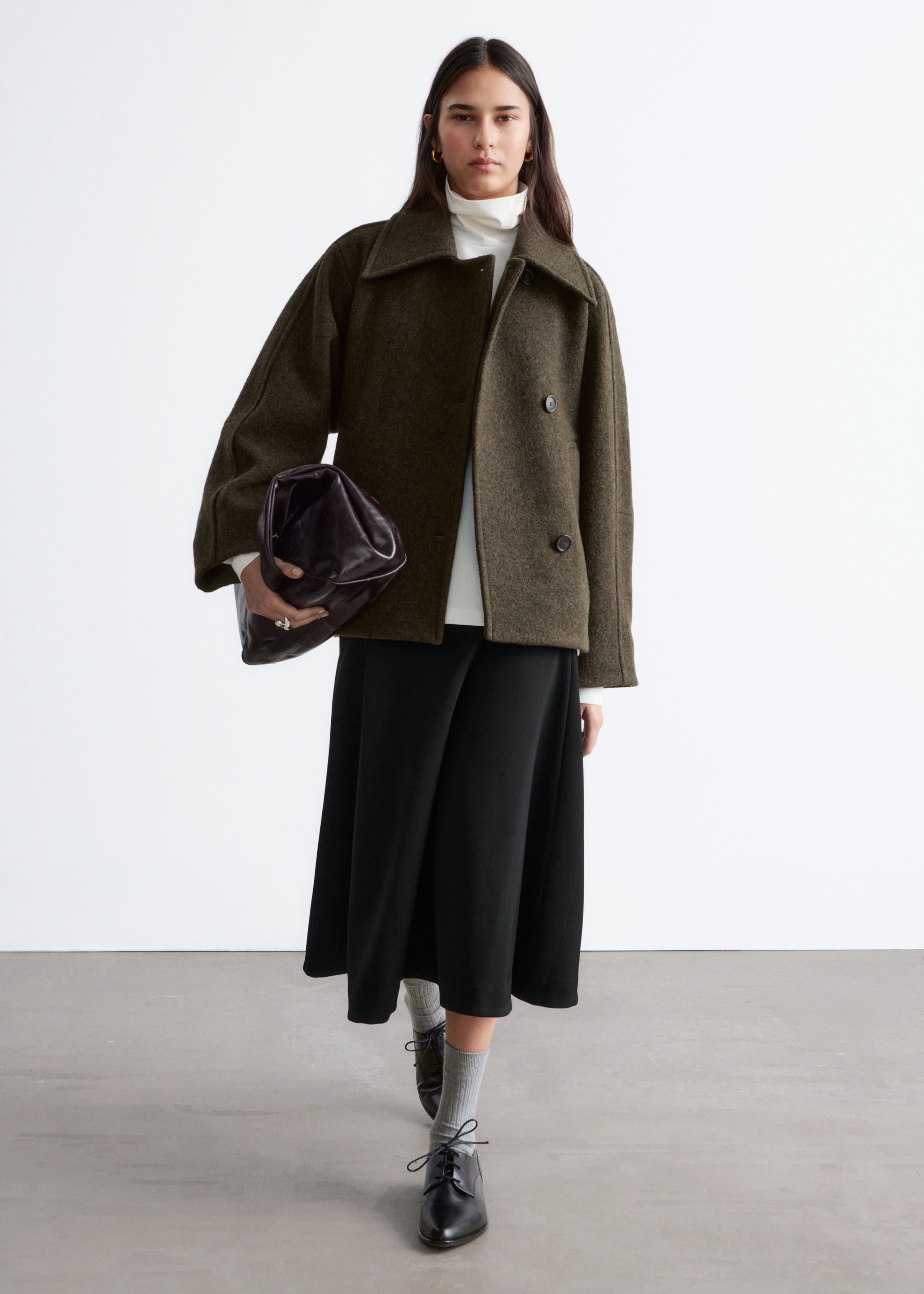 Image of Oversized Wool Jacket