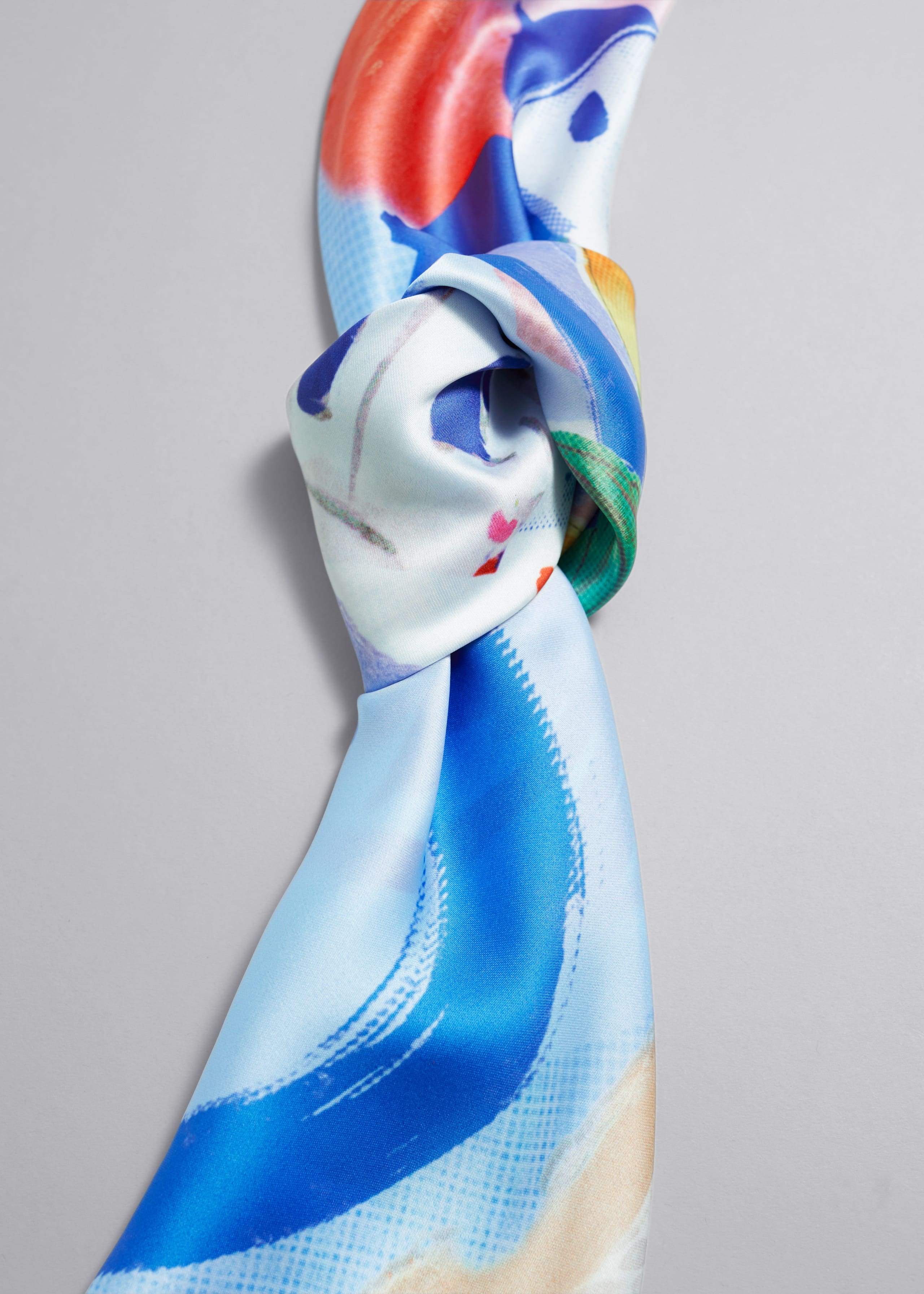 Foulard à motif paysage - {{variantName}} - Descriptive Detail