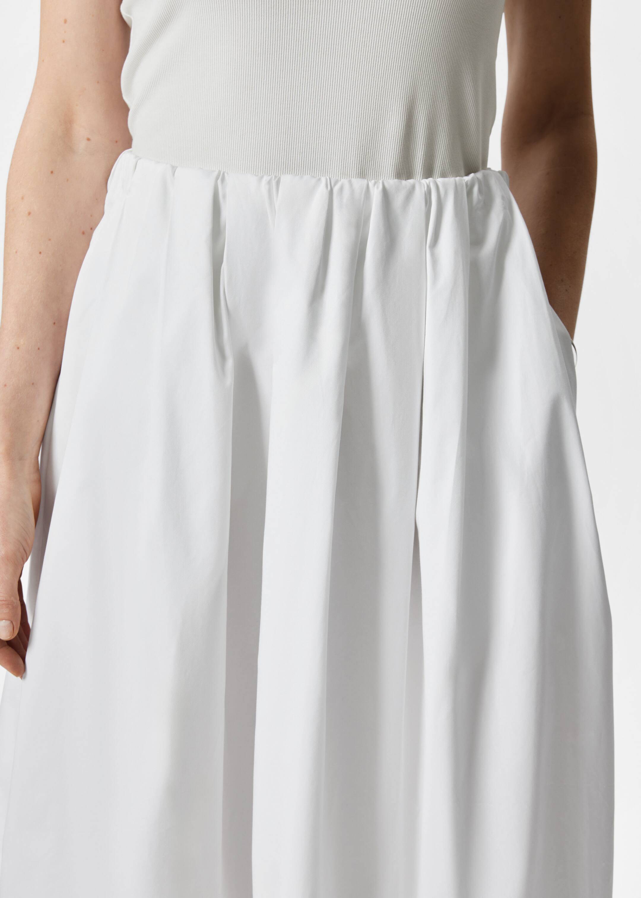 Visualizza immagine più grande: Gonna midi a trapezio - Bianco - DONNA | H&M IT 2