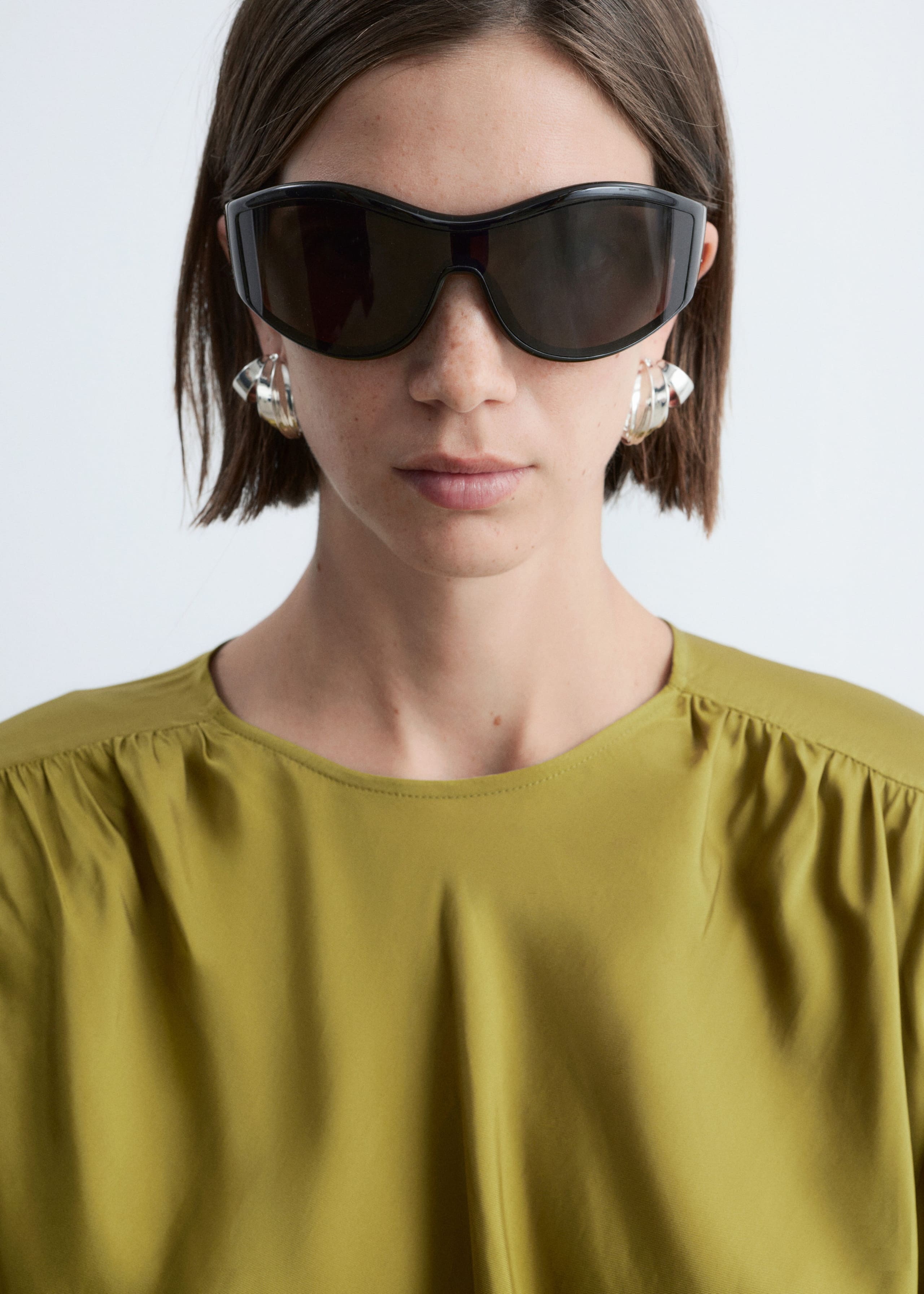 Image of Sculptural Hoop Earrings