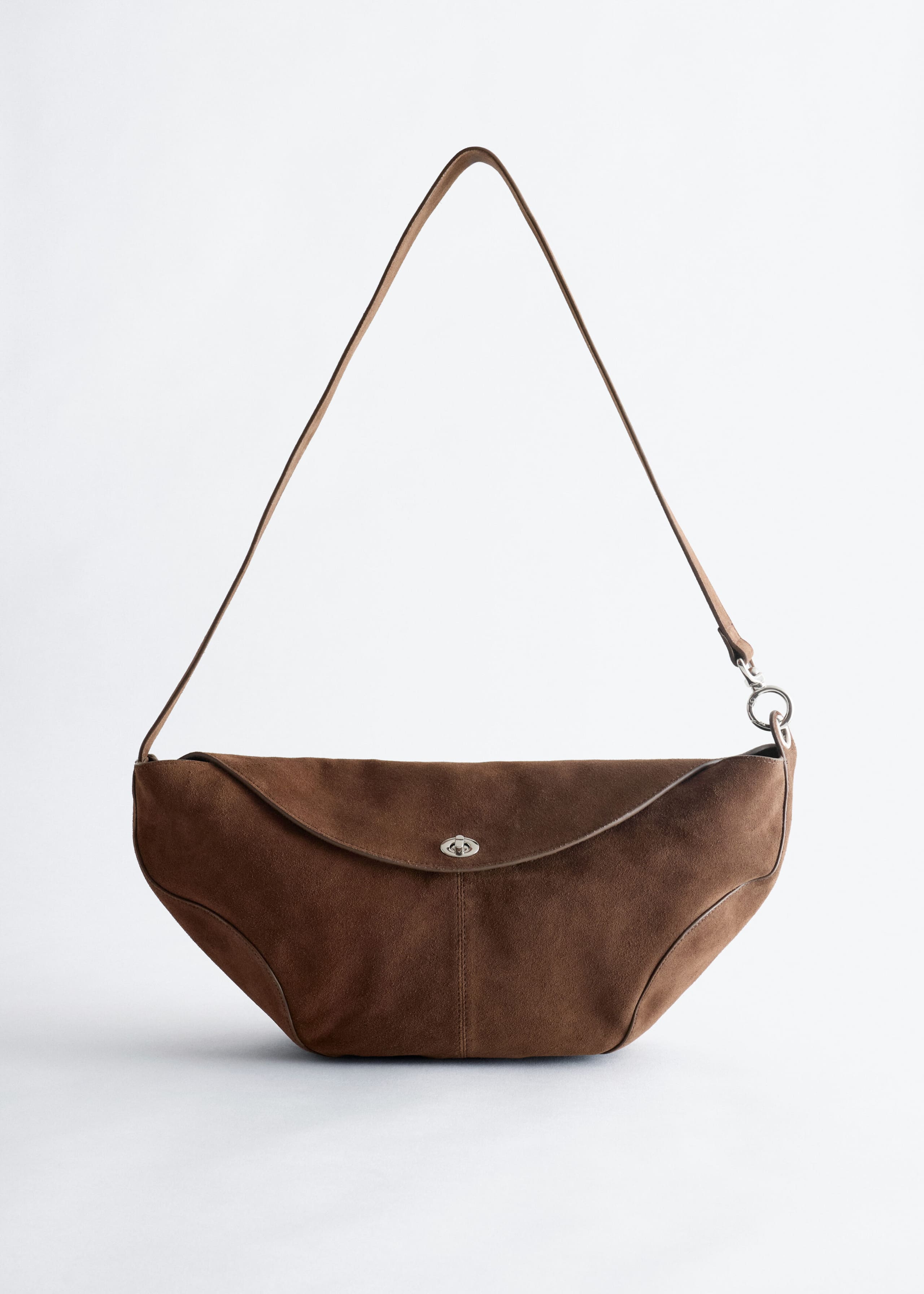 Sculptural Crossbody Bag - Brown - Still Life