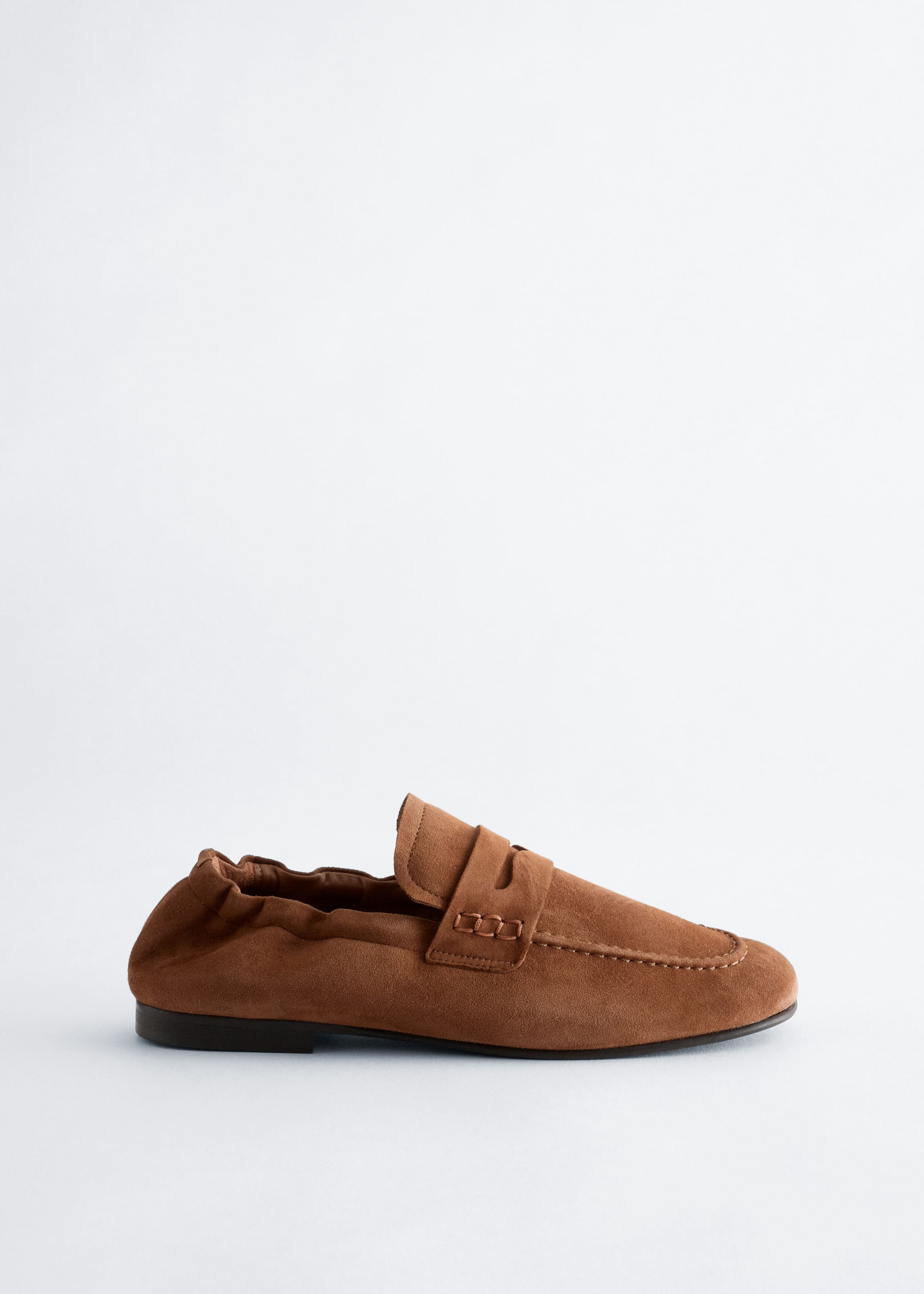 Ruched Loafers - Cognac - Still Life