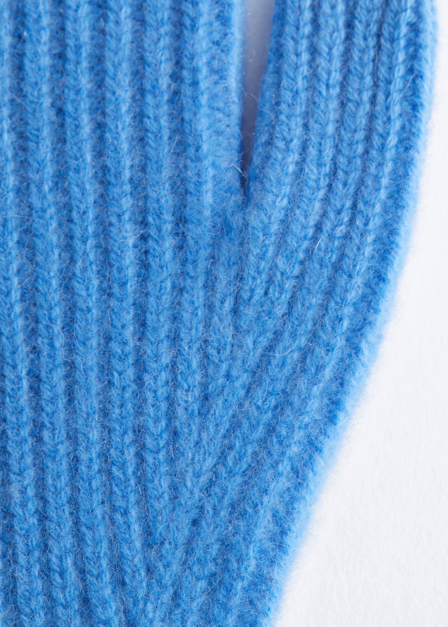 Cashmere Mittens - Albastru/Negru - 3