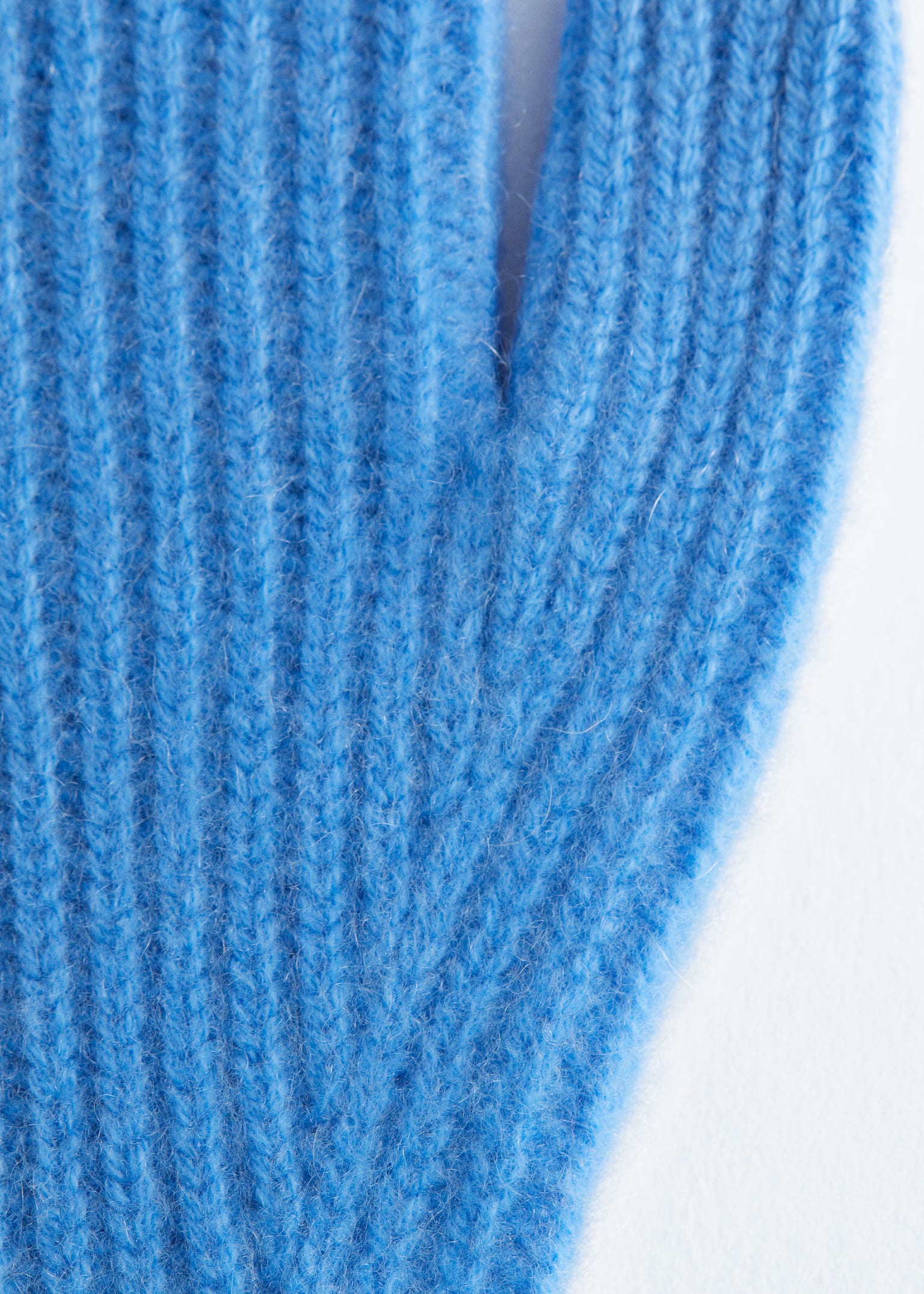 Cashmere Mittens - Modrá/Černá - 2