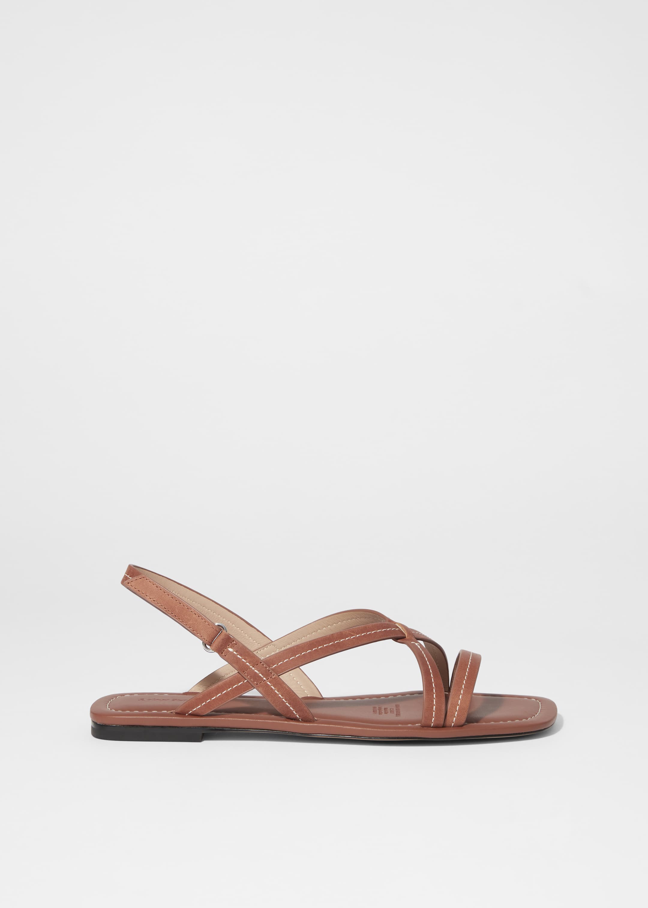 Größeres Bild anzeigen: Riemensandalen aus Leder - Braun - Ladies | H&M AT 2