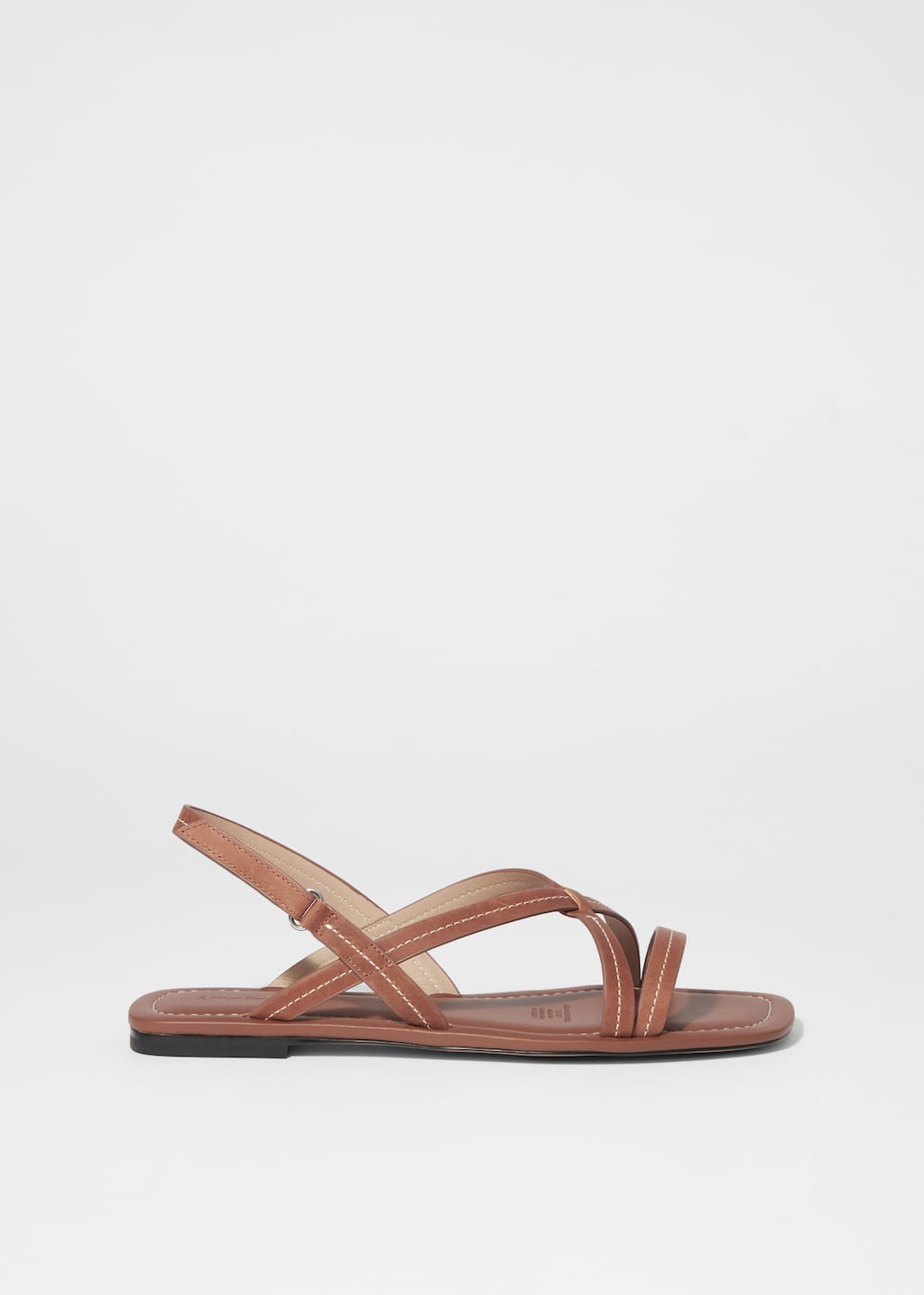 Strappy leather sandals