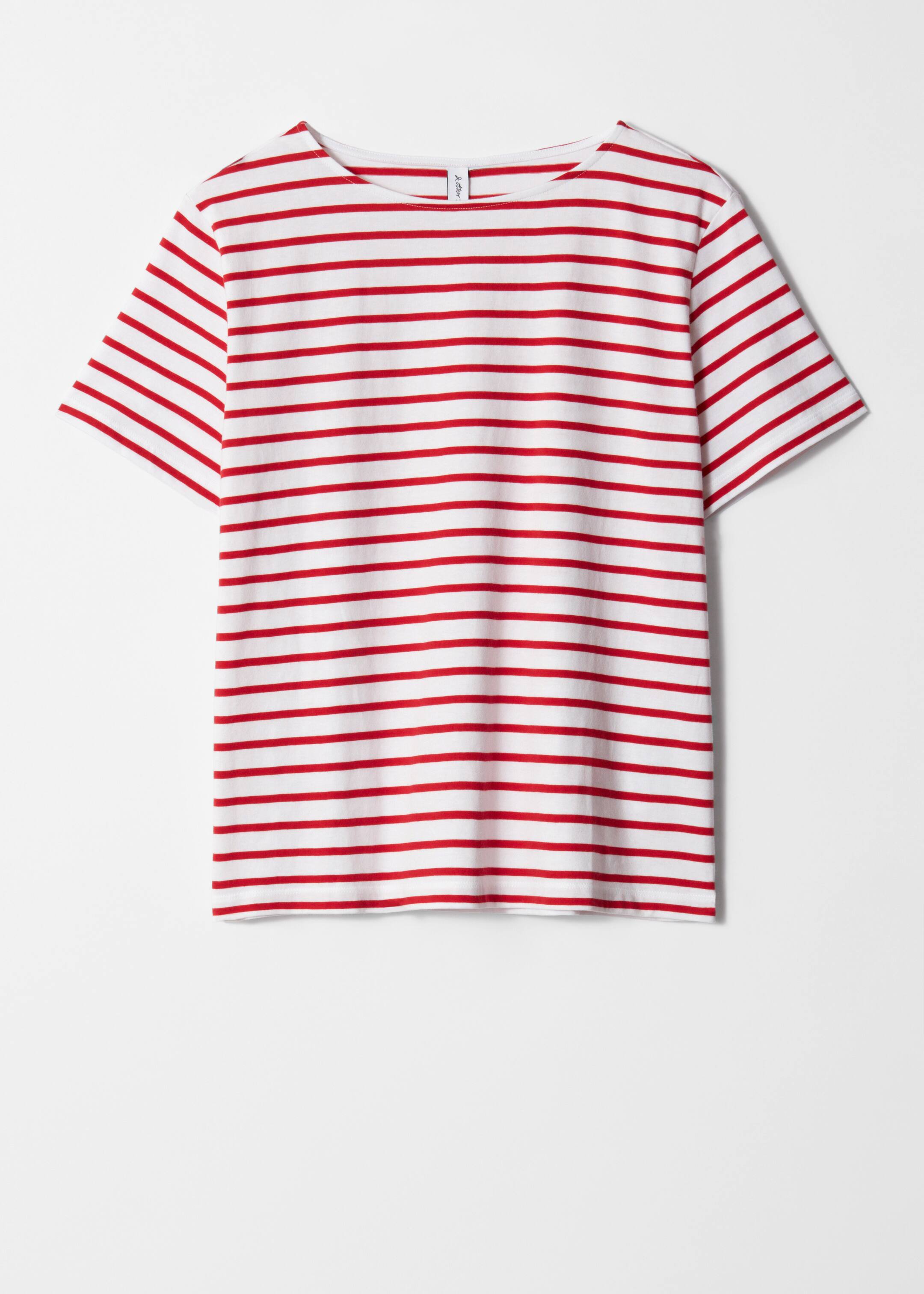 Agrandir l'image: T-shirt rayé - Rayures rouges - FEMME | H&M FR 5