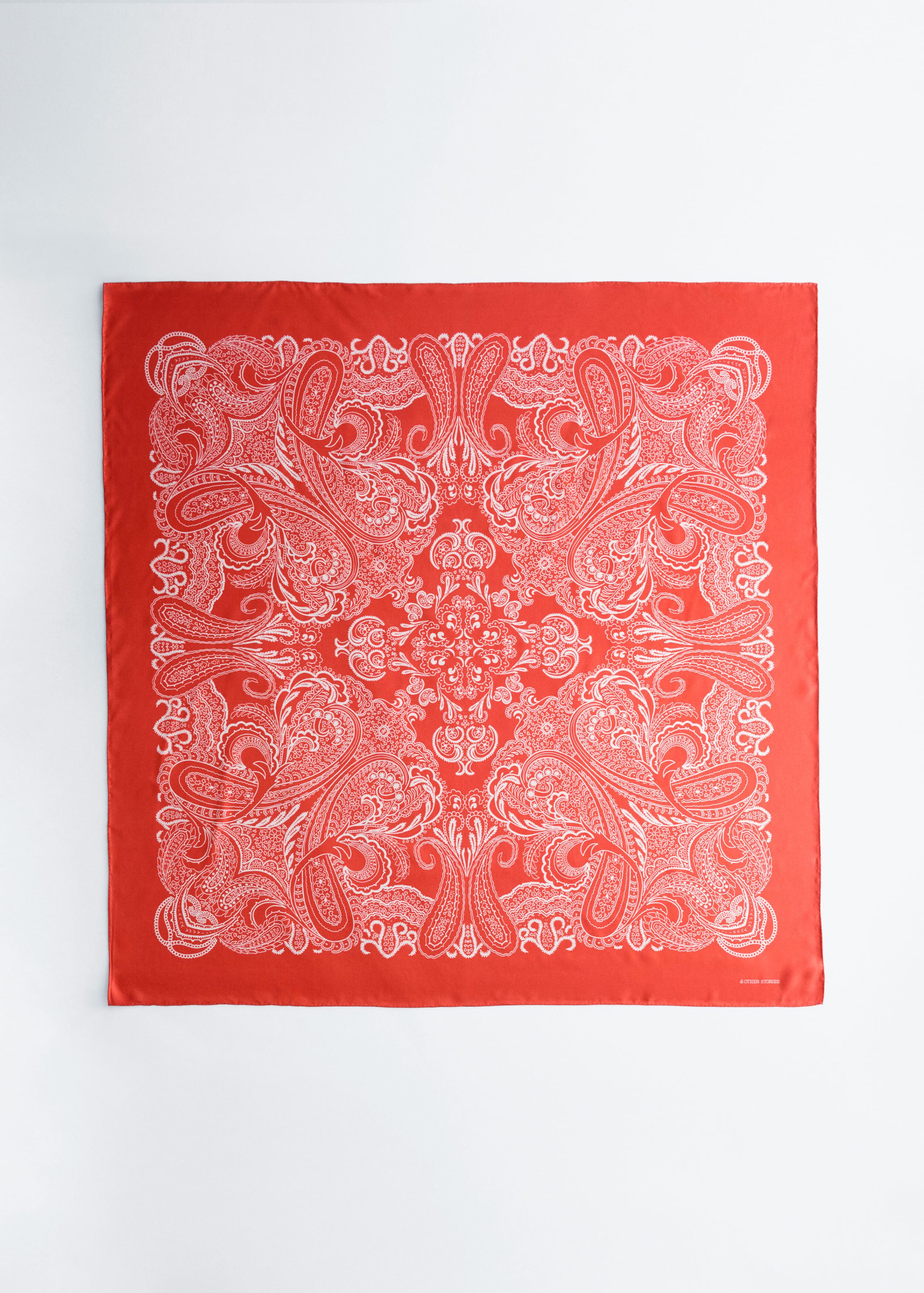Image of Paisley Silk Scarf