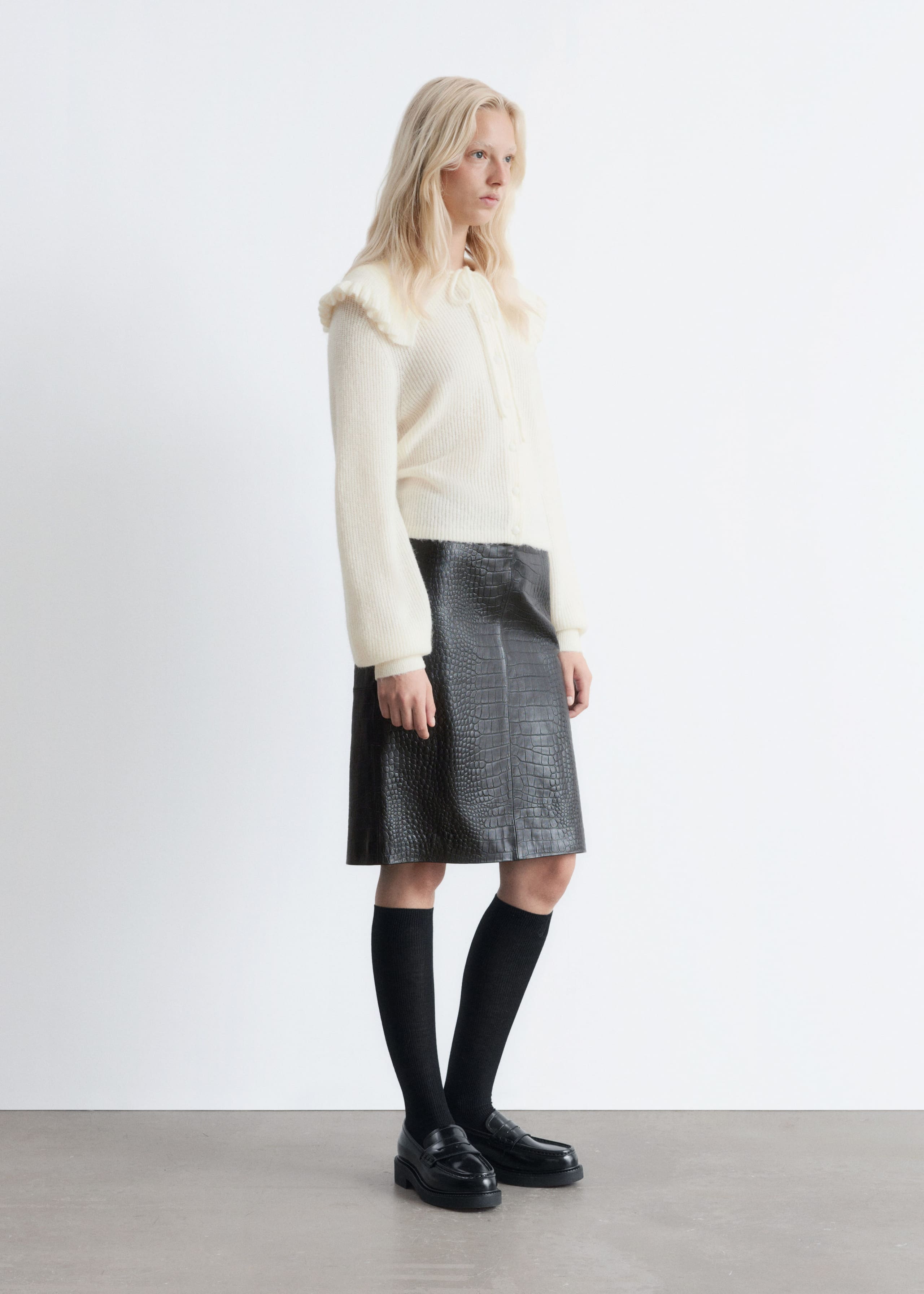 Image of Strickjacke aus Alpakamischung