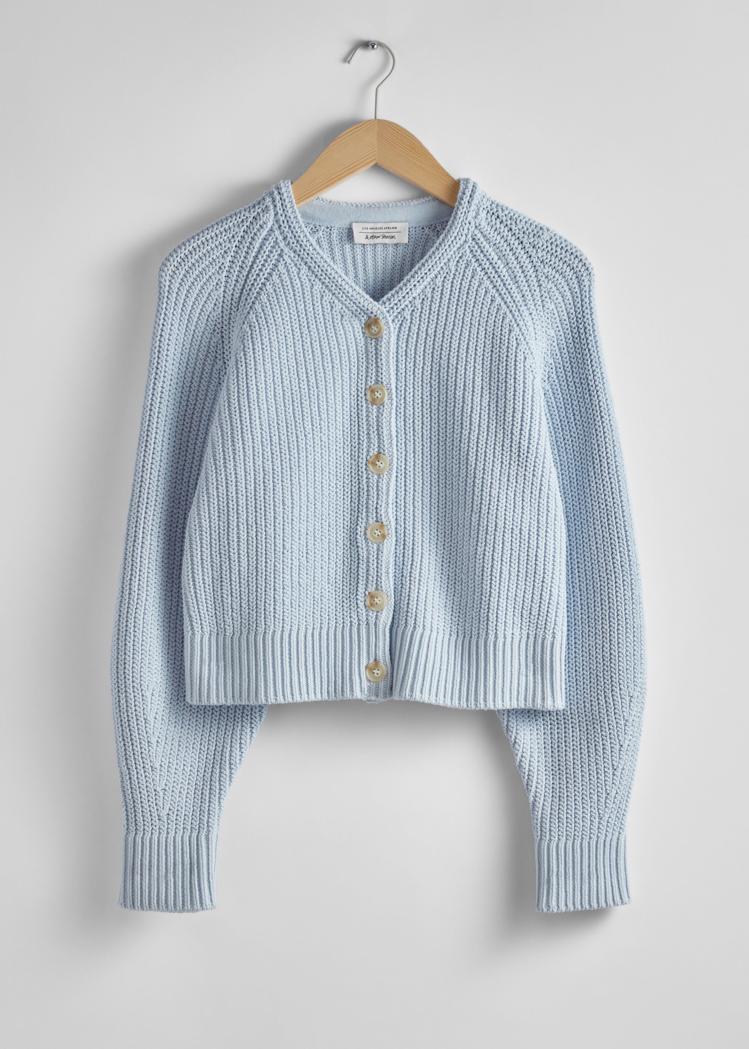 トップス &other stories Relaxed Knit Cardigan & OTHER STORIES Relaxed Overlap Knit Cardigan | endource
