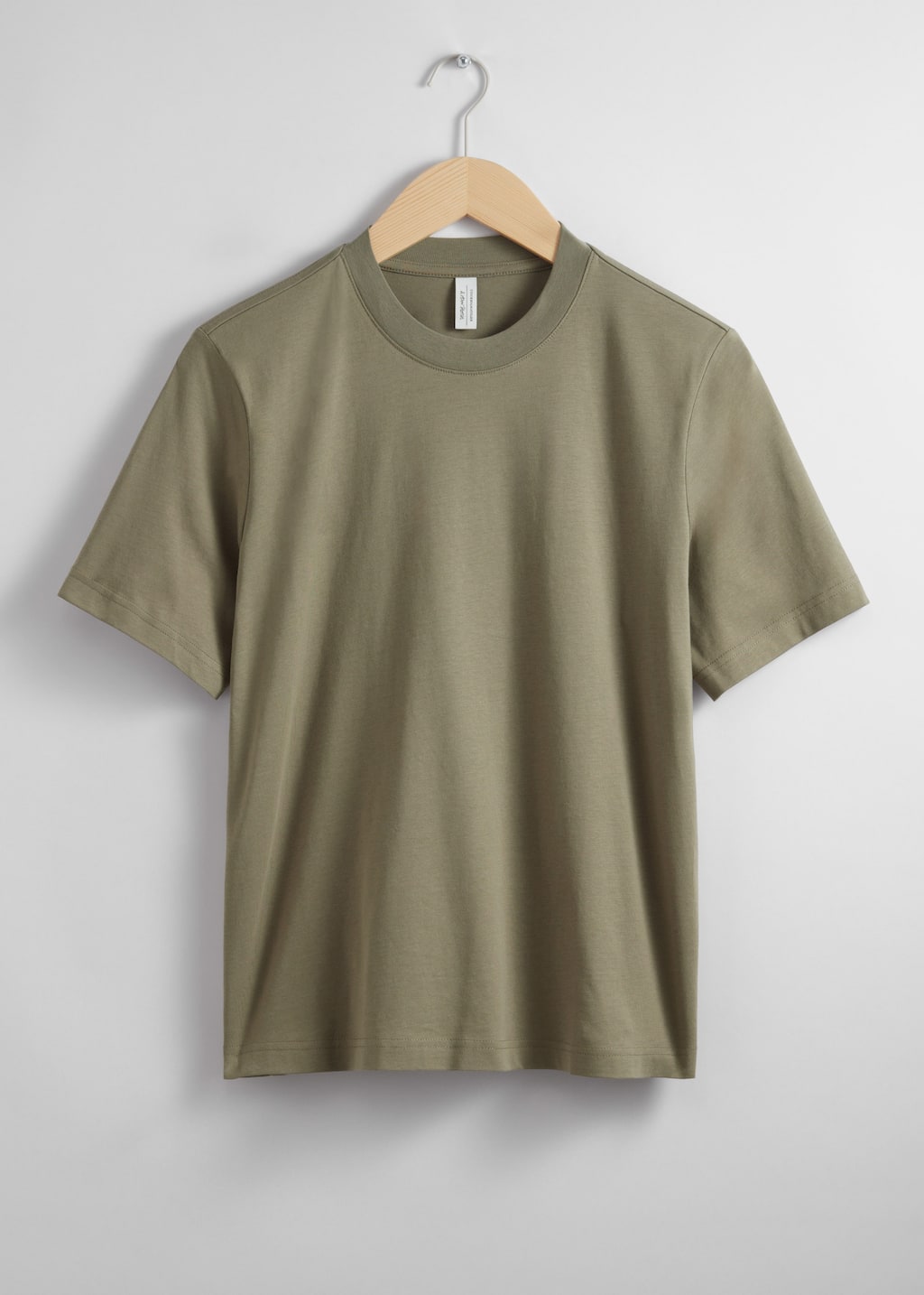 Camiseta de cuello redondo - Beige - Bodegón