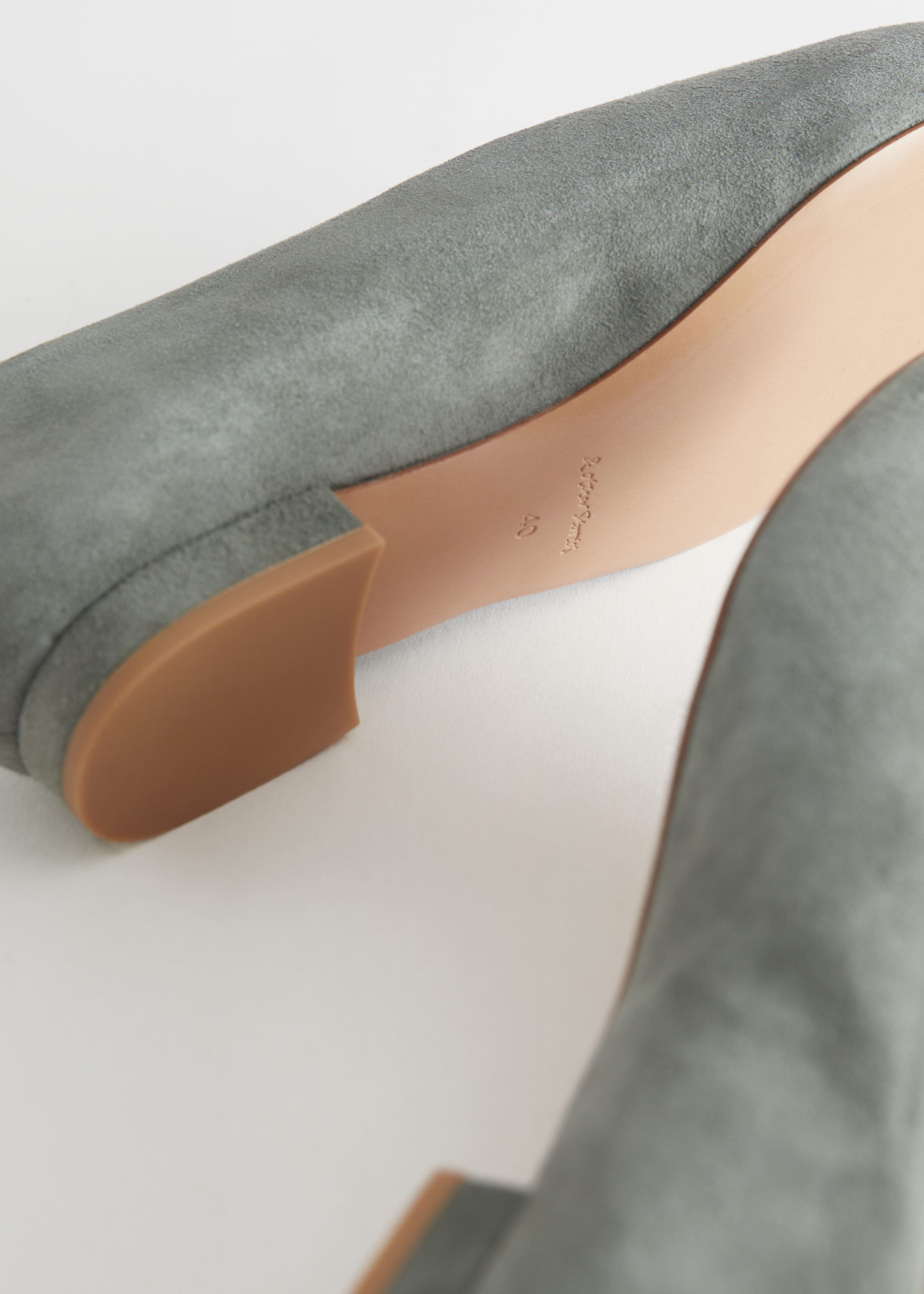 Image of Suede Ballerina Flats