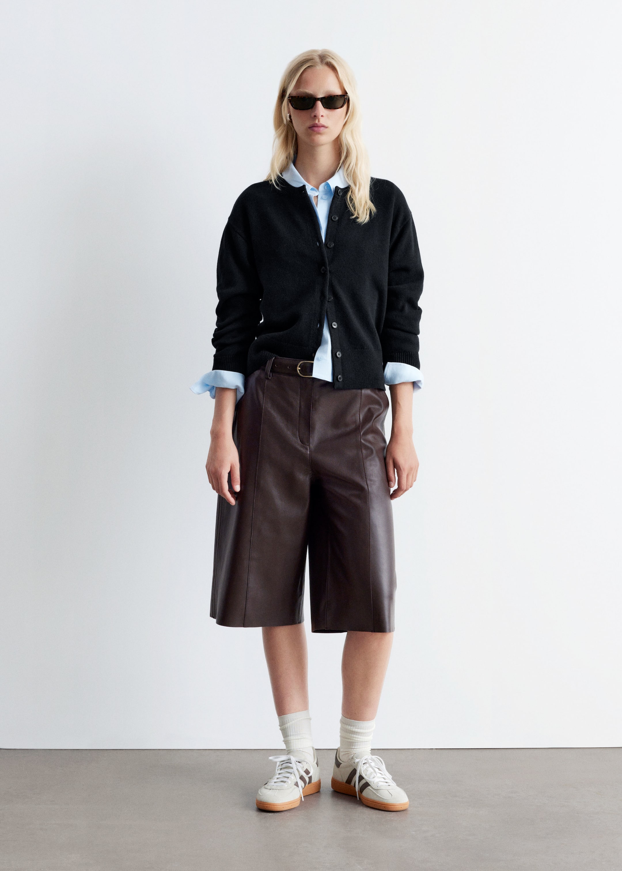 Visa större bild: Cardigan i ullblandning - Svart - DAM | H&M FI 2