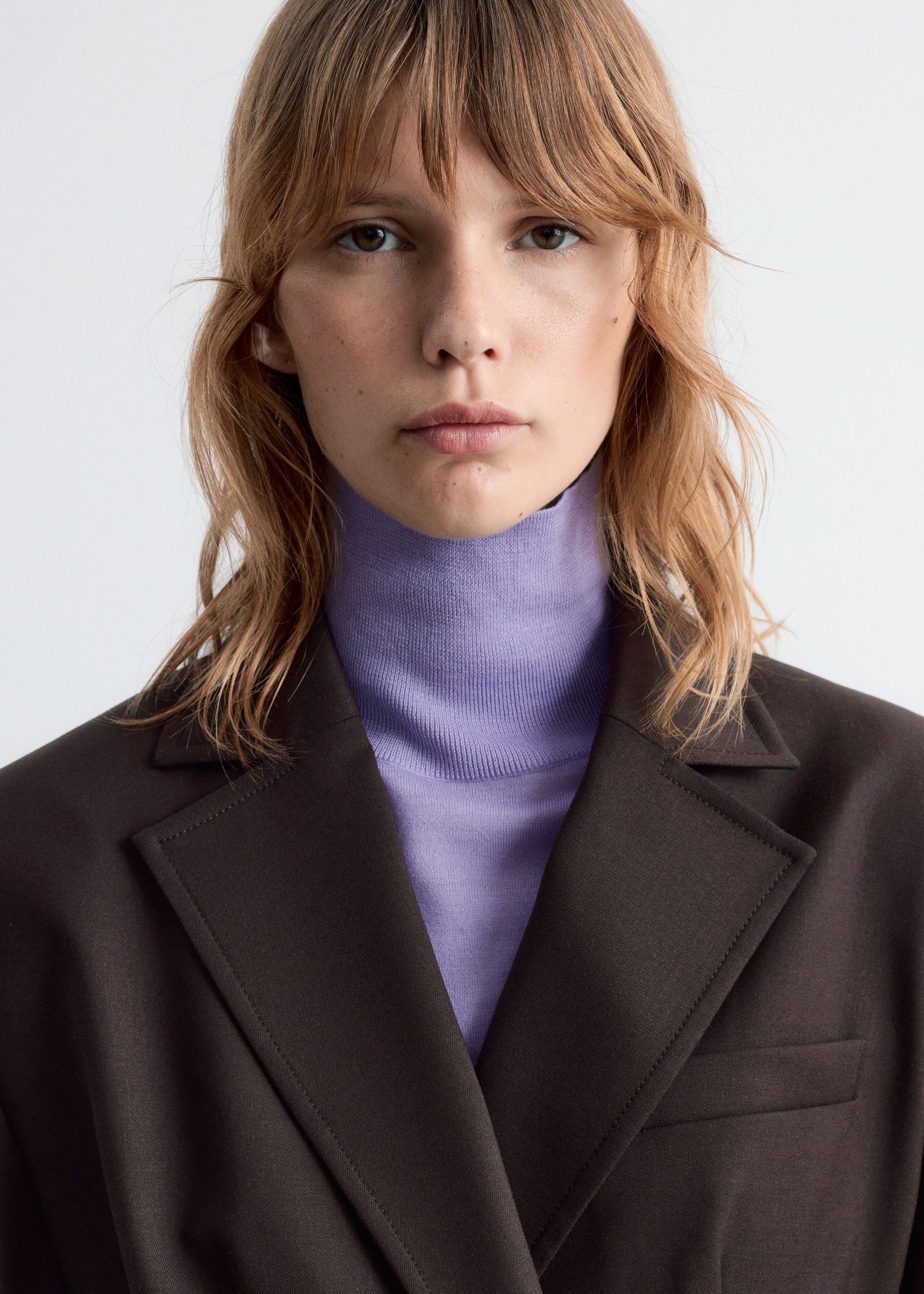 Image of Double-Breasted Wool Blazer