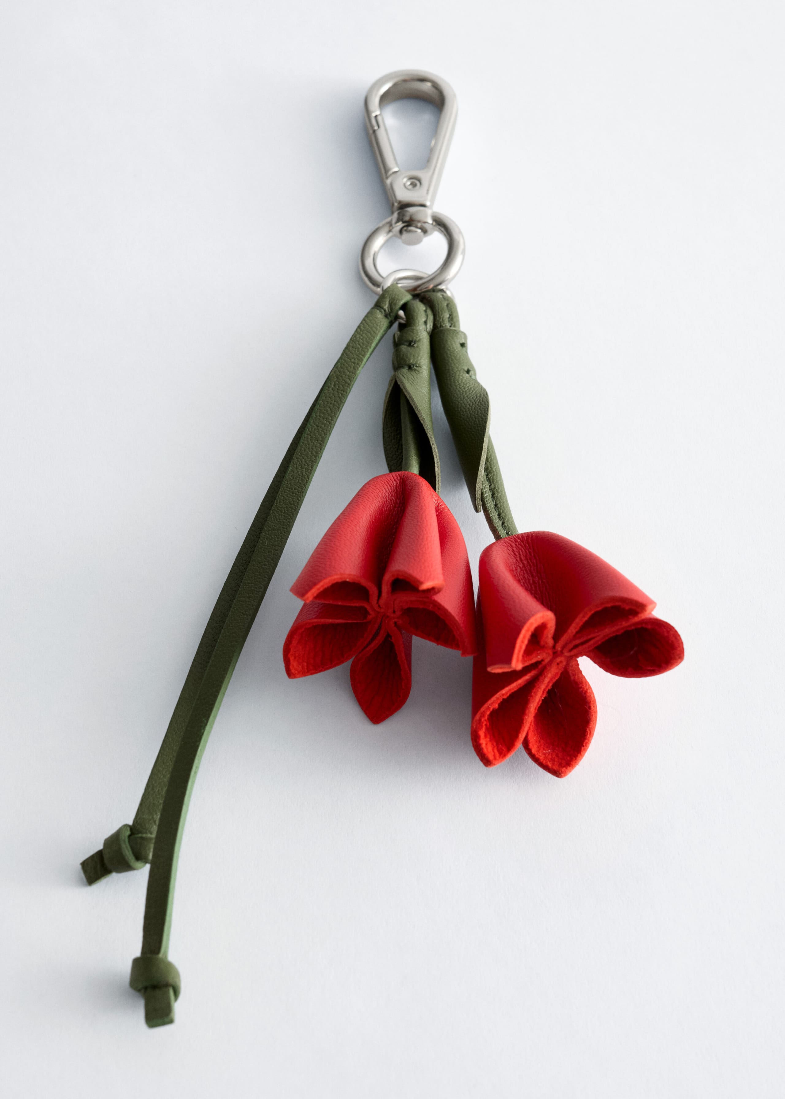 Tulip Bag Charm - Light Pink - Still Life
