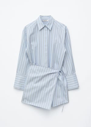 Blue Pinstripes