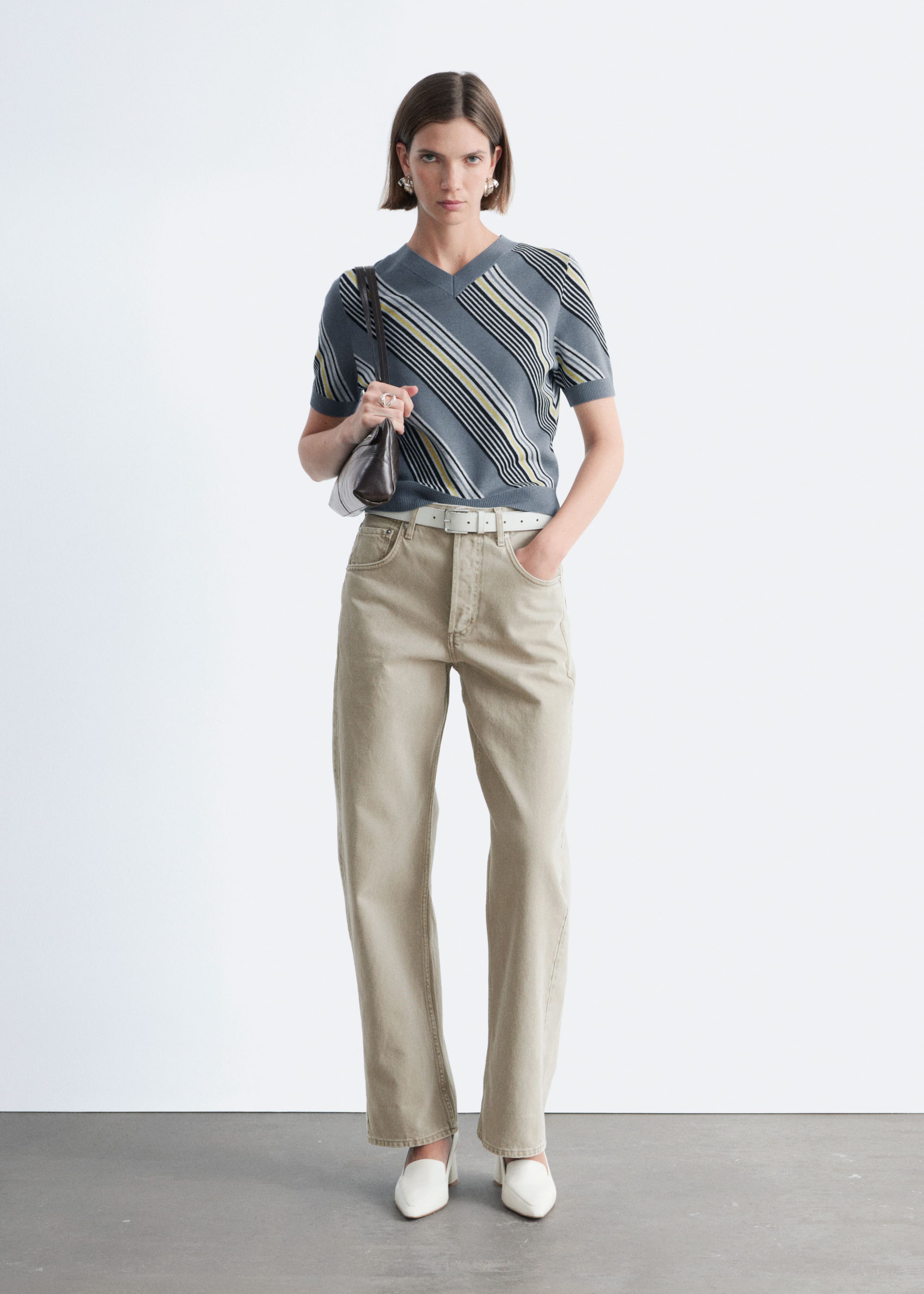 Image of Barrel-Leg Jeans