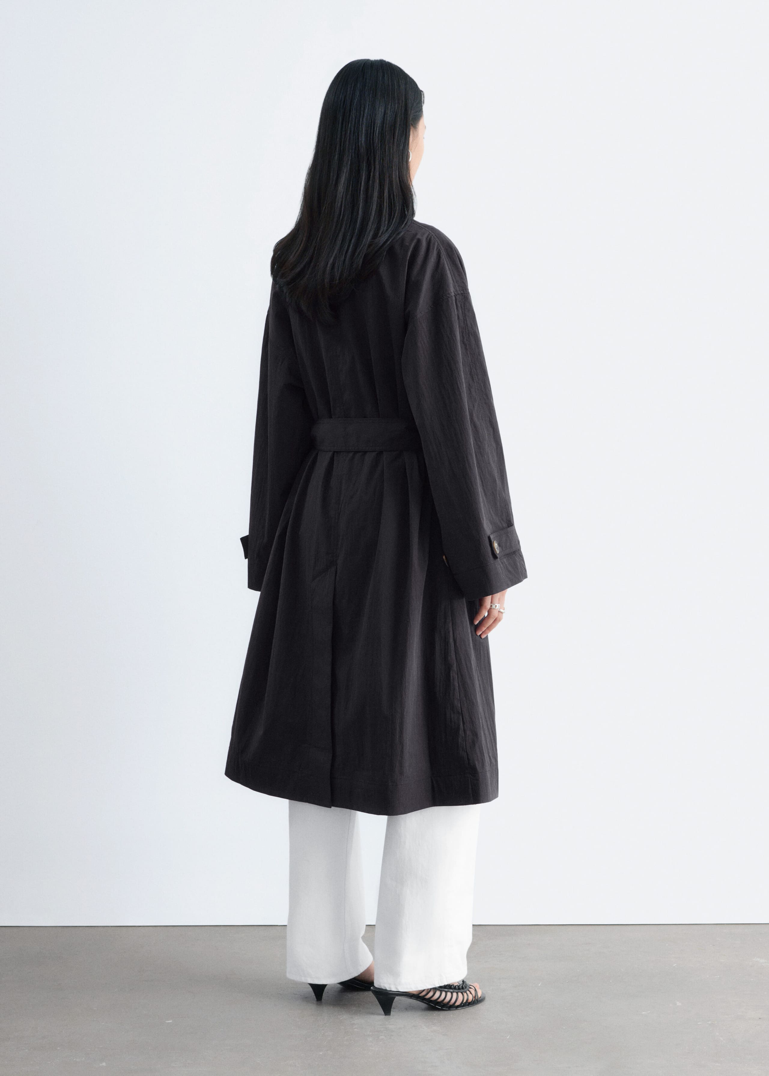 Image of Belted Car Coat
