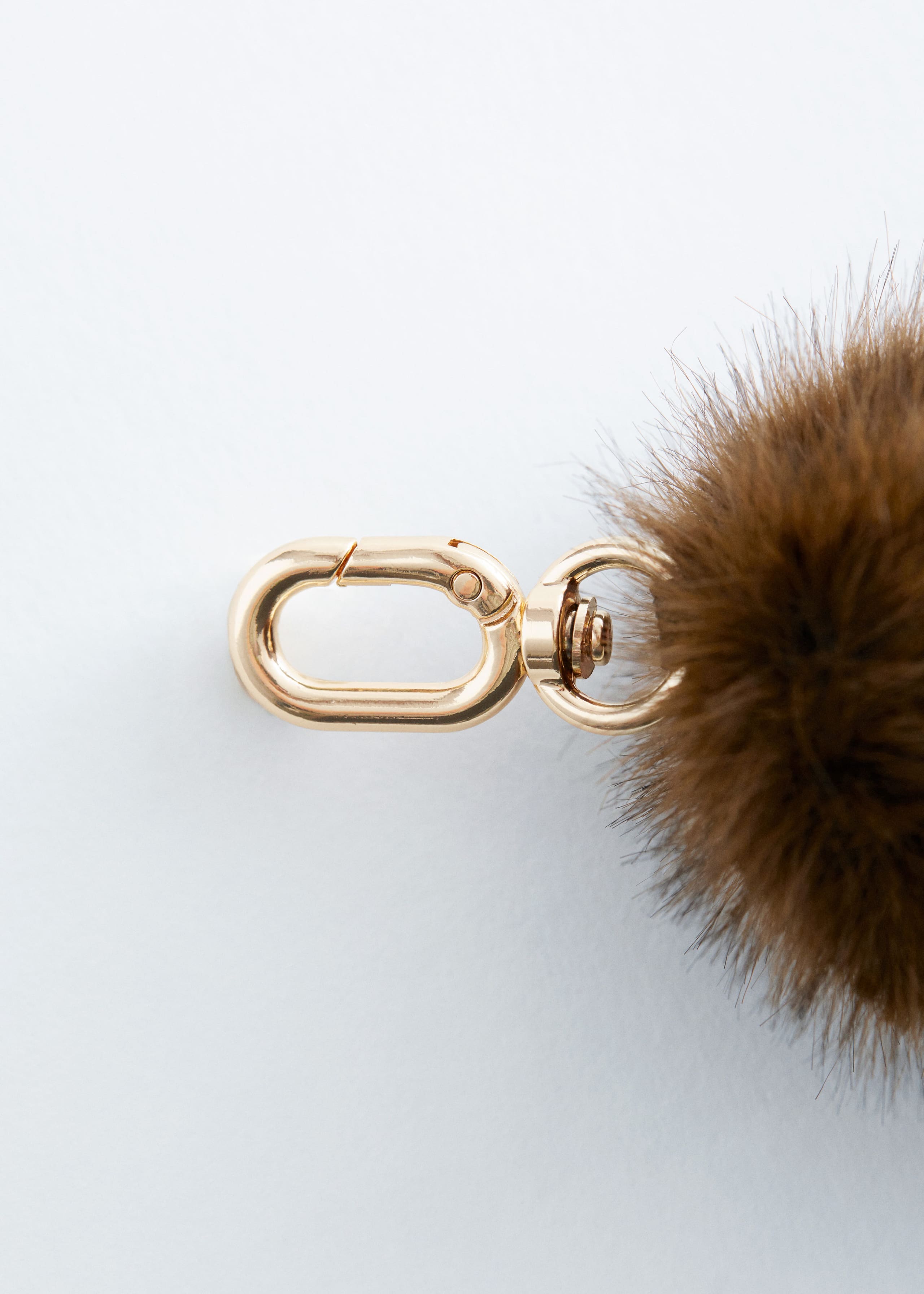 Image of Faux Fur Tail Bag Charm