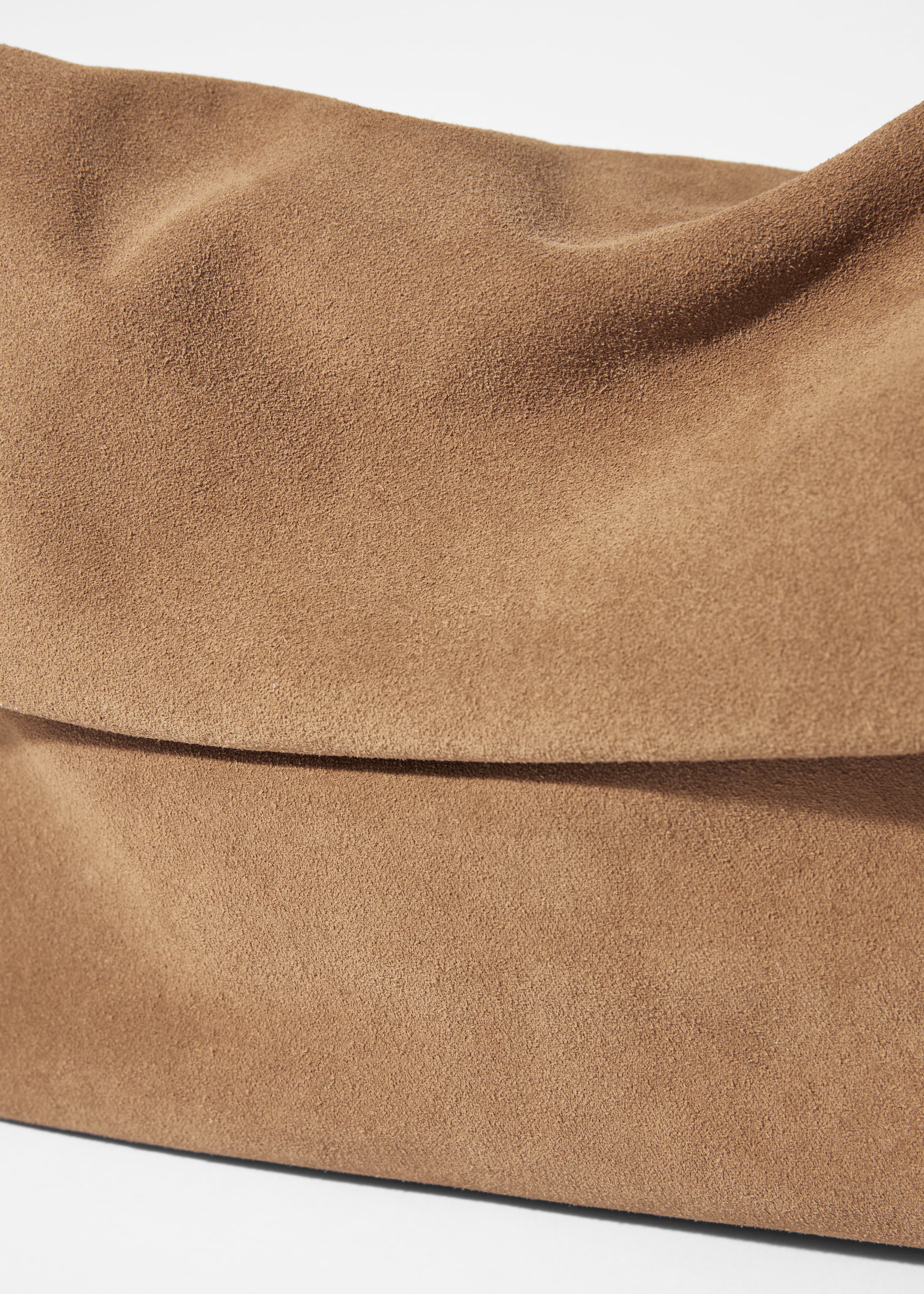 Nagyobb kép megtekintése: Összehajtható clutch - Bézs velúr - NŐI | H&M HU 4