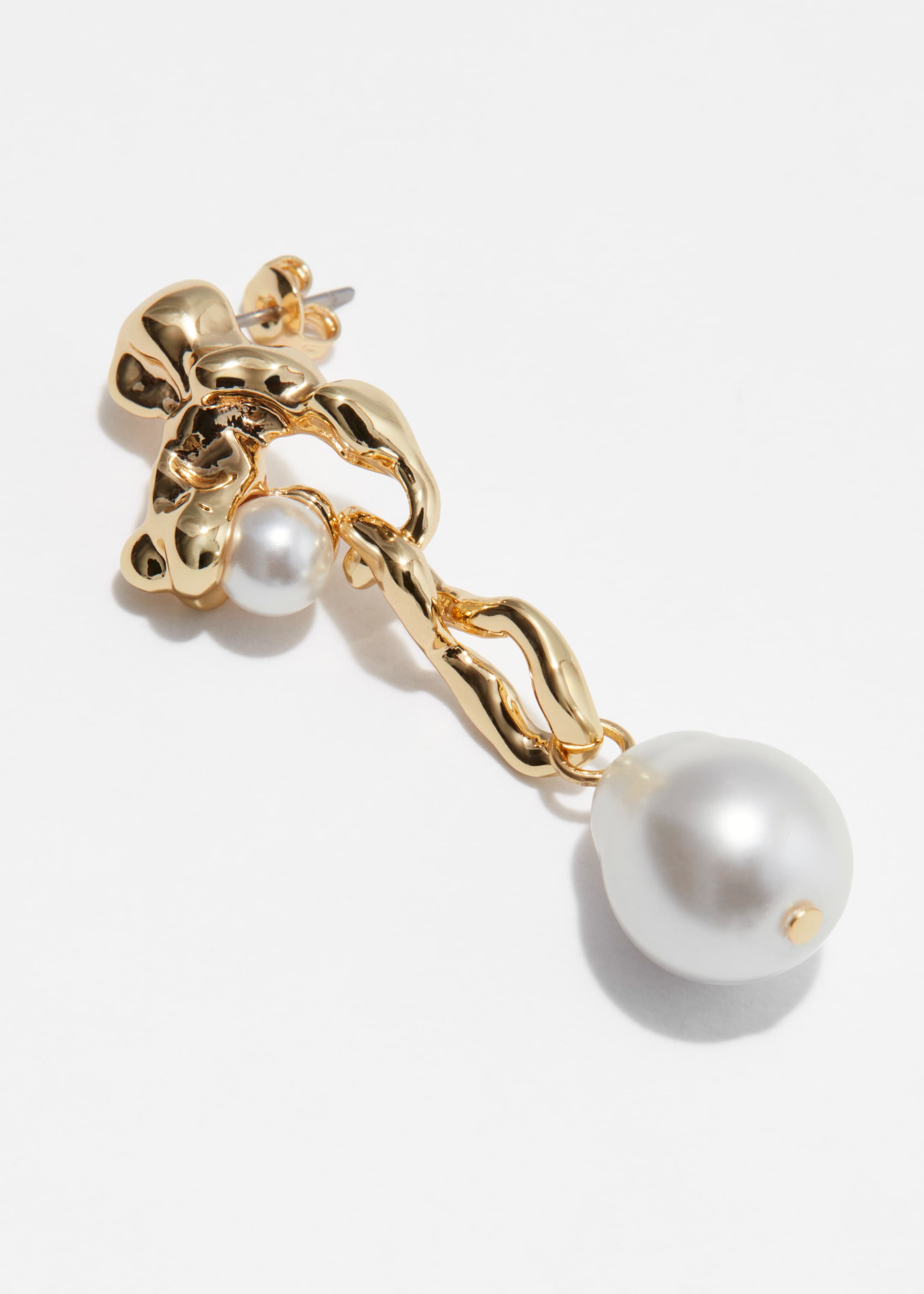 Grotere afbeelding bekijken: Oorbellen met zoetwaterparels - Goudkleurig - DAMES | H&M BE 2
