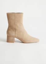 Beige Suede