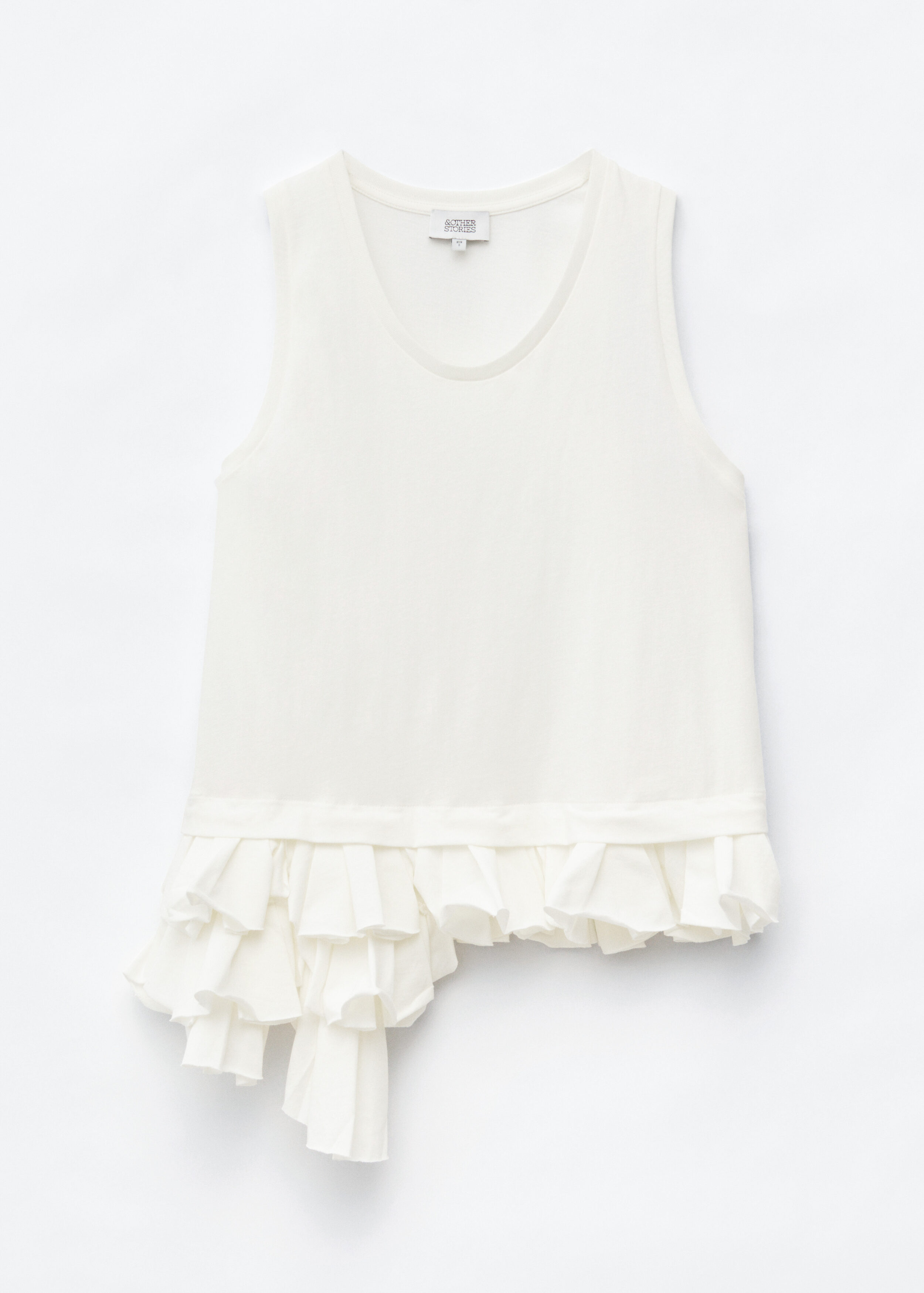 Box Pleat Tank Top