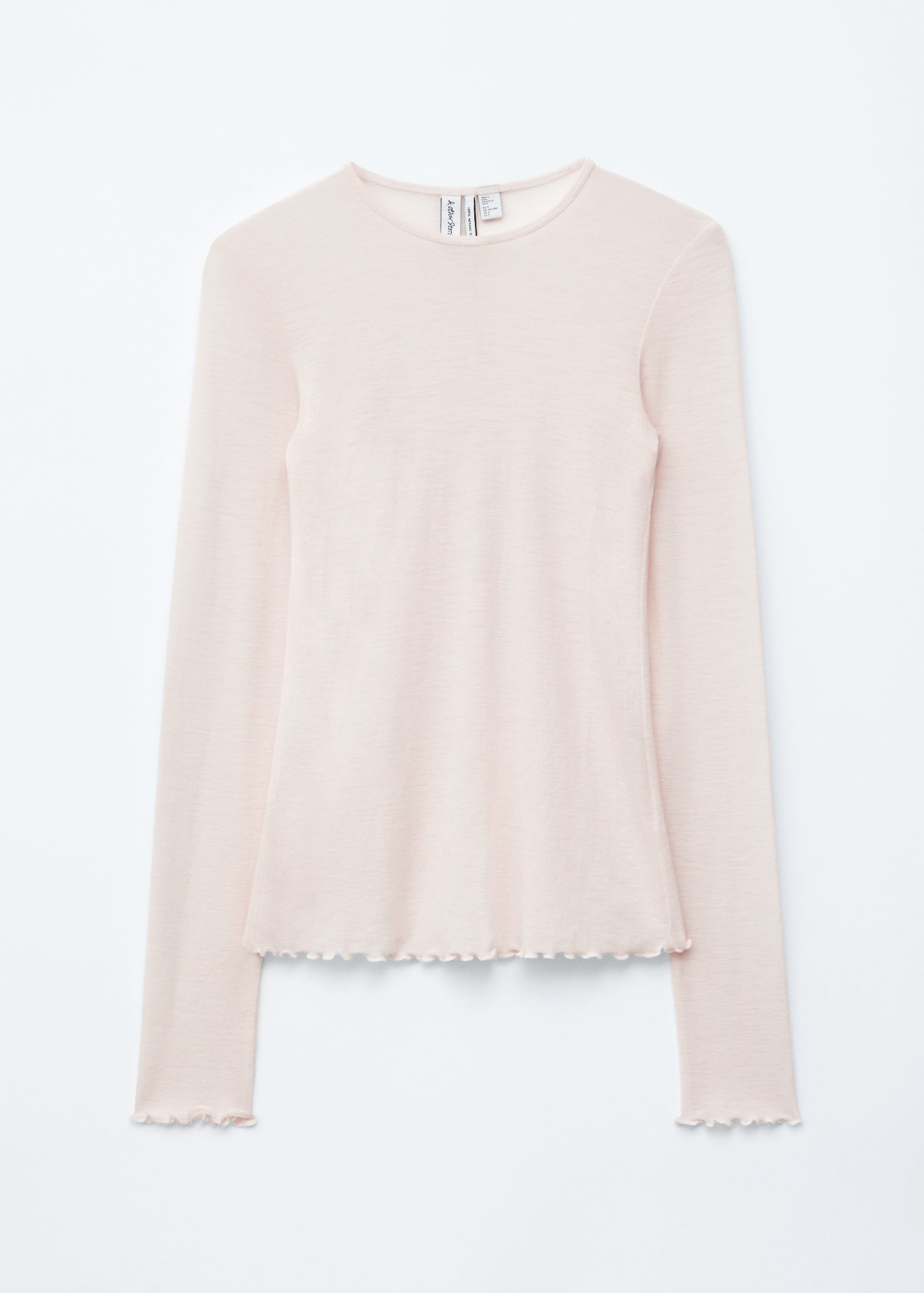Image of Long-Sleeve Wool Top