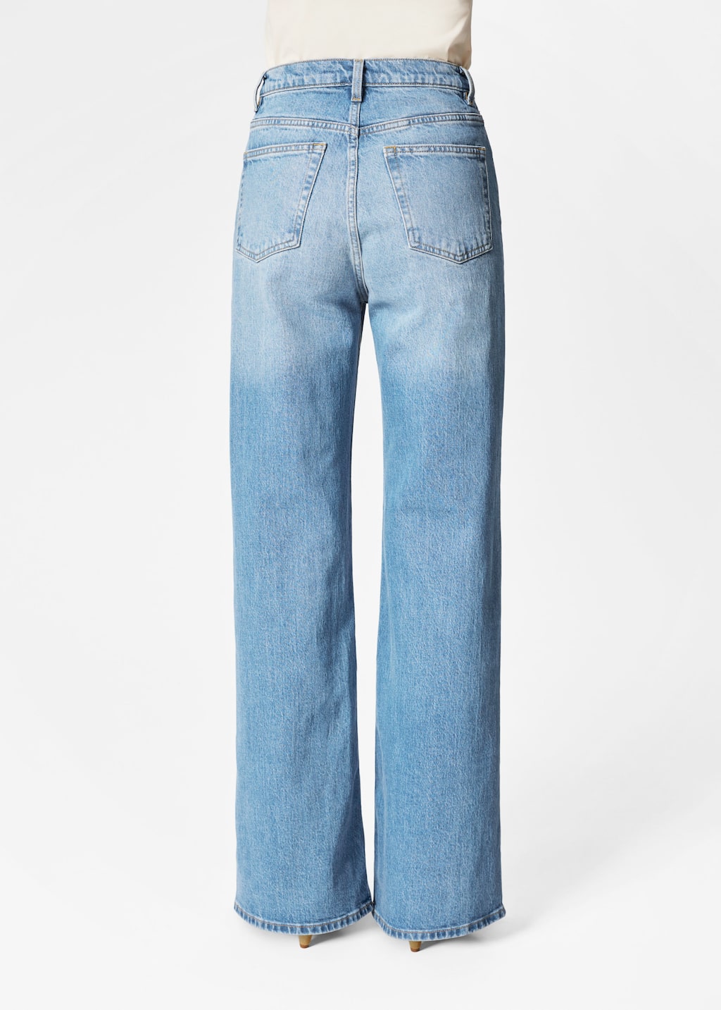 Image of Wide-Leg Jeans