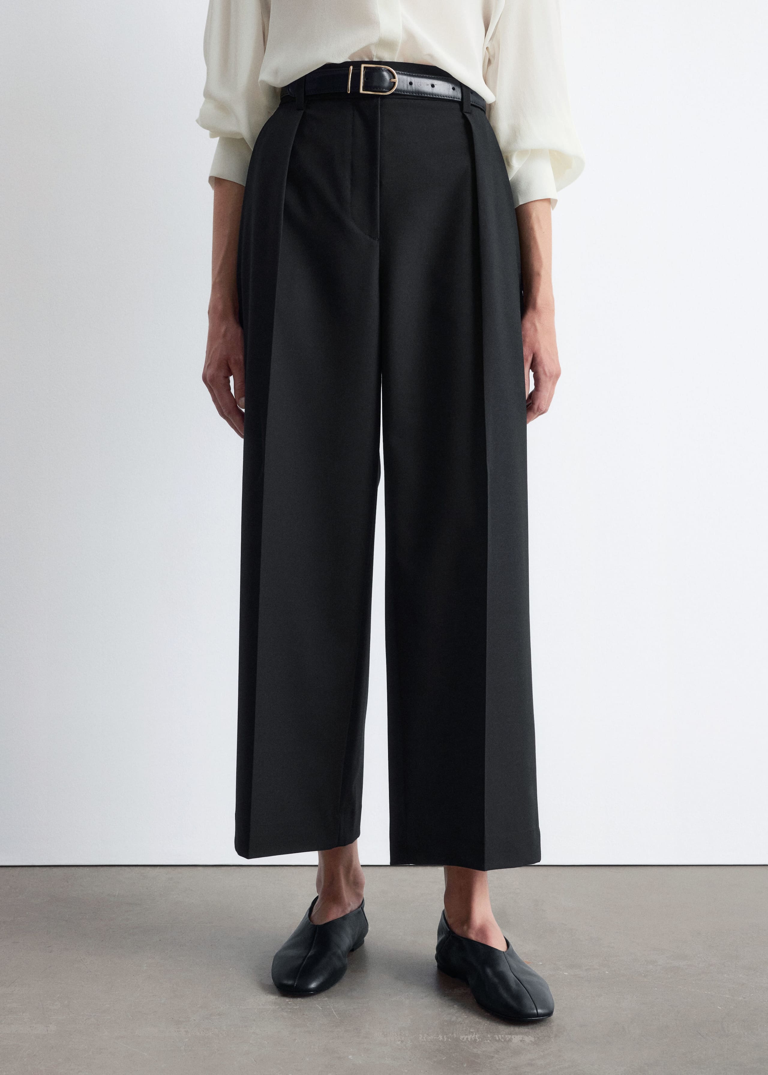 Image of Tailored Press-Crease Trousers