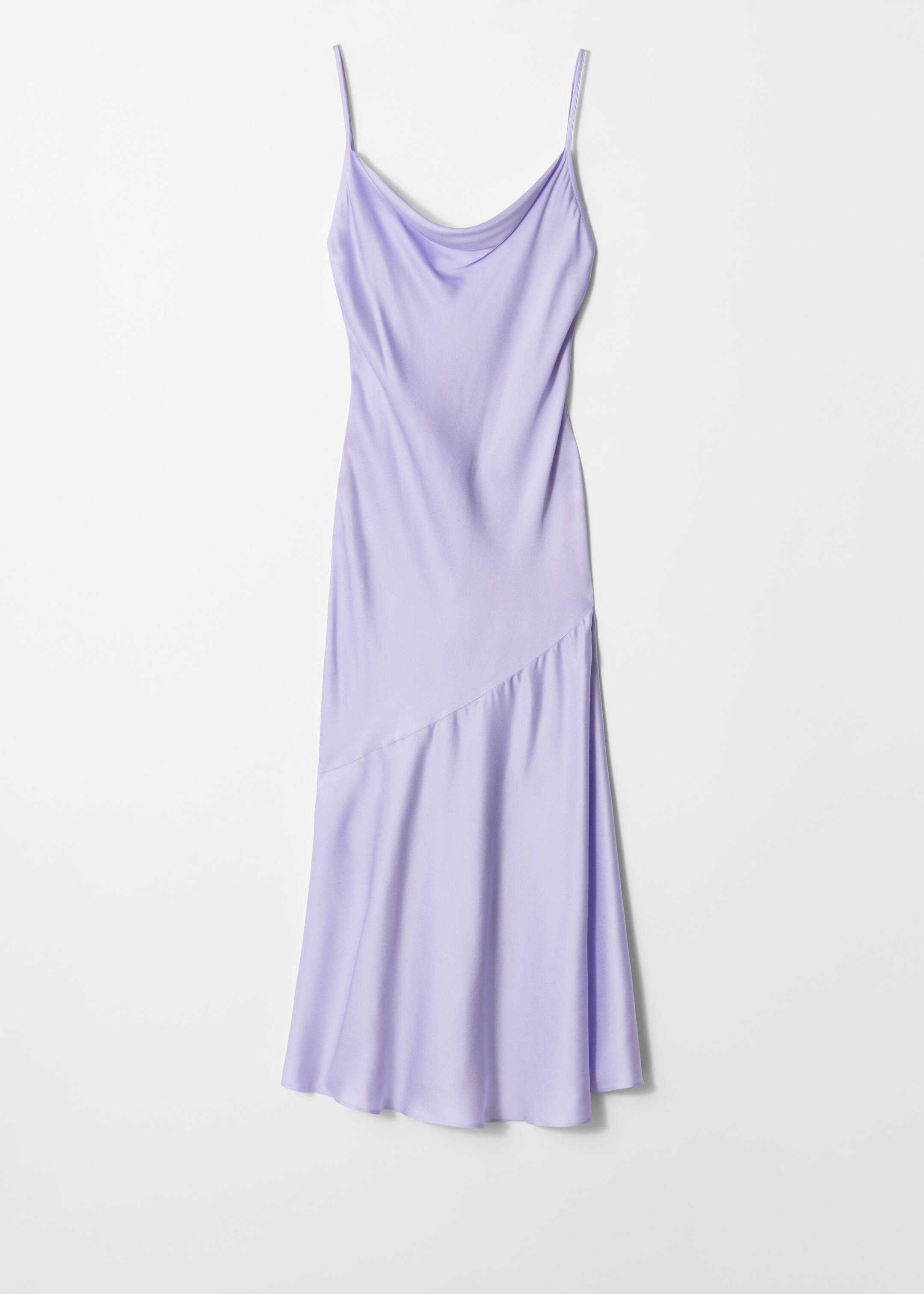 Agrandir l'image: Robe combinaison midi en satin - Lilas - FEMME | H&M FR 5
